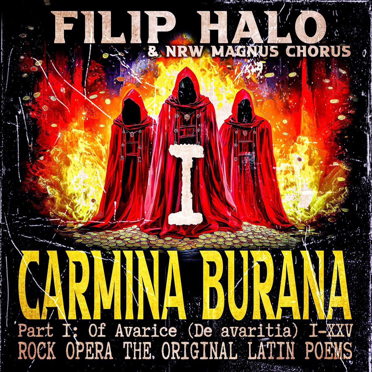 FilipHalo's tweet photo. Listen to Carmina Burana I (I-XXV) De Avaritia by Filip Halo https://t.co/xFMxlY8YPC https://t.co/yCPcCNNnDn