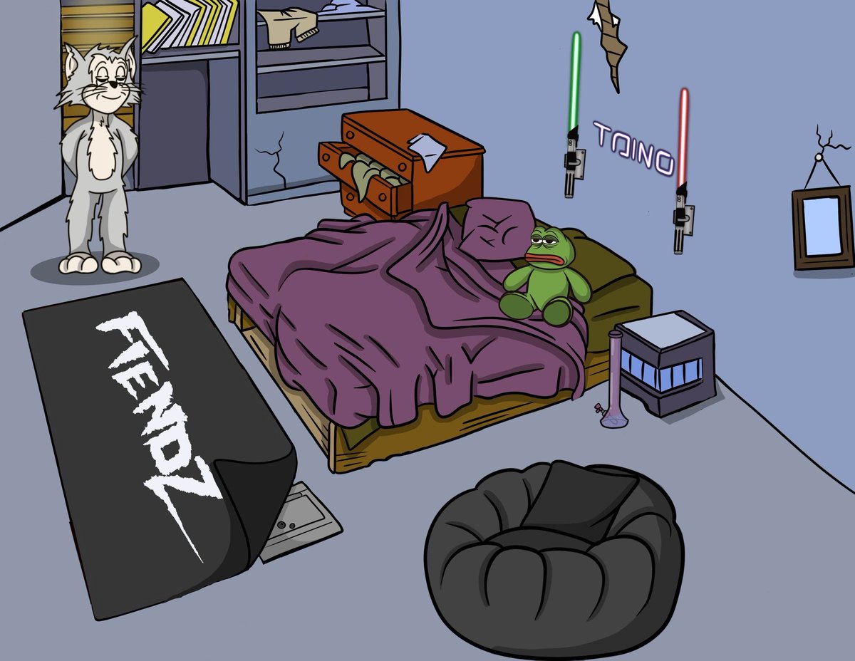 Room is slowly coming together!

Check out <a href="/FelineFiendz/">Fiendz</a> for real.

Show them love! Plus go to their discord and grab yourself a room! 

Anyone and everyone is welcome

Special thanks to <a href="/FelineSithLord/">LordVader</a> <a href="/CeeVeee93/">CeeVee 🐱</a> <a href="/Smudgybox/">Smudgy ⭐</a>