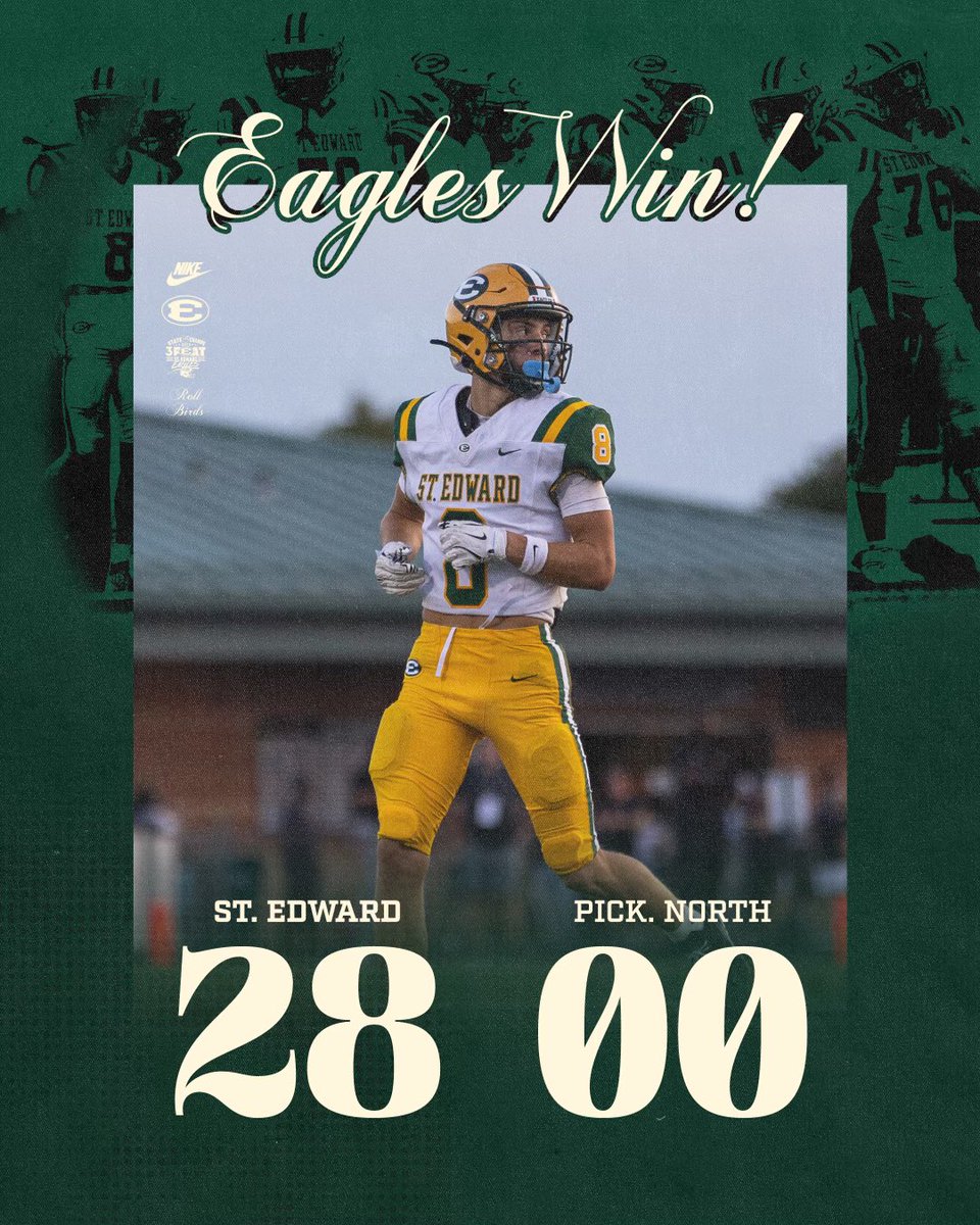 The Eagles start the 2024 campaign 1-0 with a 28-0 win over the Panthers. The Eagles will host NEXT UP
St. Joseph Prep (PA) week 2. The game is August 31st at First Federal Lakewood Stadium. Kickoff is set for 2:00pm #EDSUP #BUILTDIFFERENT #ROLLBIRDS