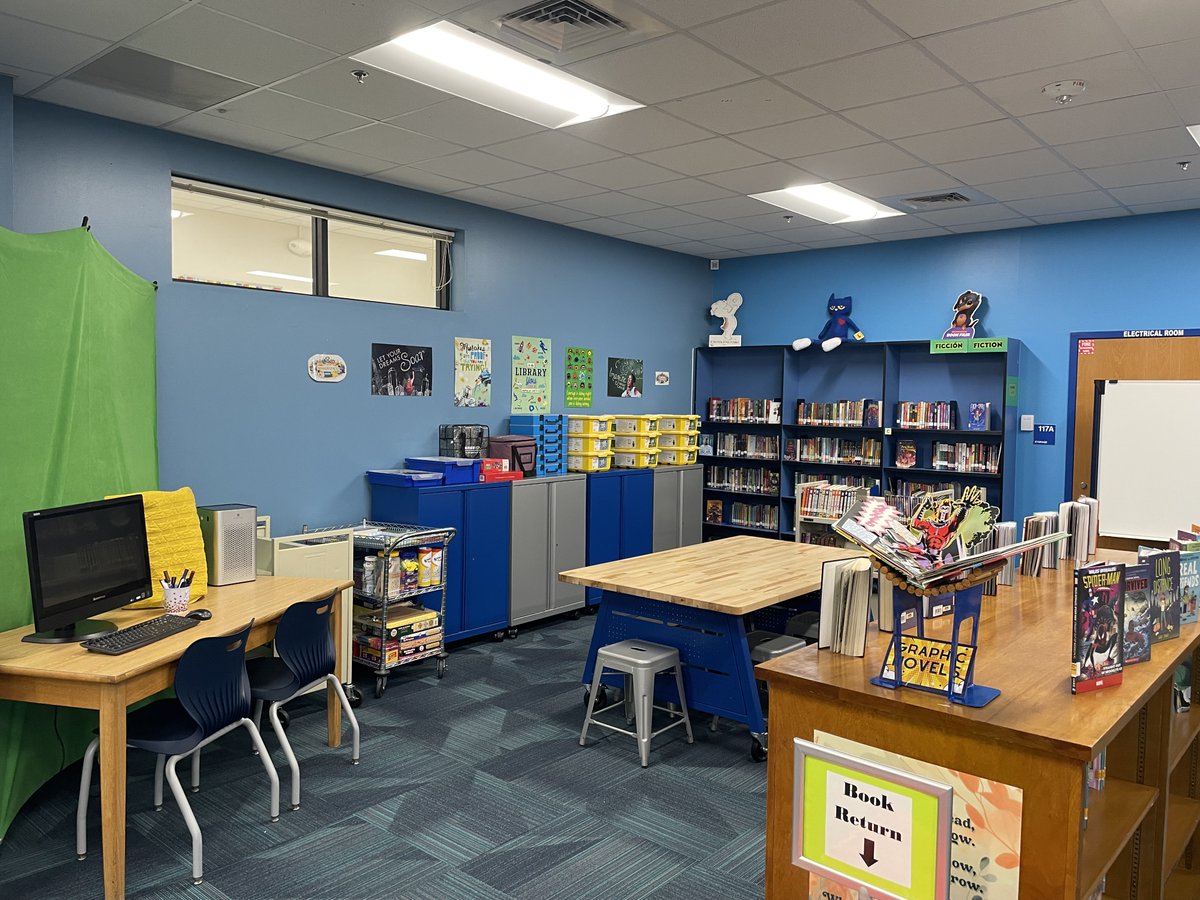 BenoitBookBoss's tweet photo. The Jesus Moroles Library is officially open! Explore our brand-new makerspace area and media production studio—perfect for igniting creativity and innovation. Dive in and discover all the incredible resources waiting for you!

#MorolesLibrary #BenoitBookBoss #DallasISDLibraries https://t.co/7oev6Lgo43
