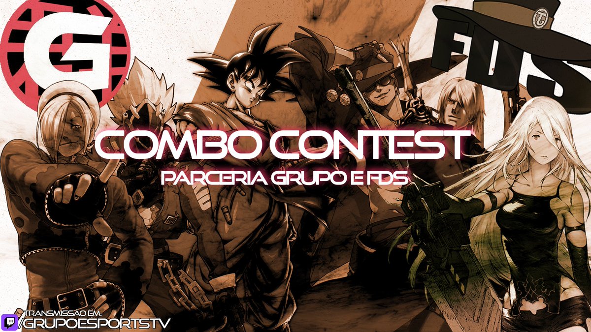 TimeFDS's tweet photo. Anuncio:
Em parceria com @GrupoEsports , iremos realizar o #ComboContest , torneio onde cada player irá criar um combo em jogo de sua escolha, que será avaliado por sua complexidade, estilo, etc. pelos jurados @MihaSamantha @PescadorCearens e @Lukjohnsons
07/09 https://t.co/tzdrM6ATRO