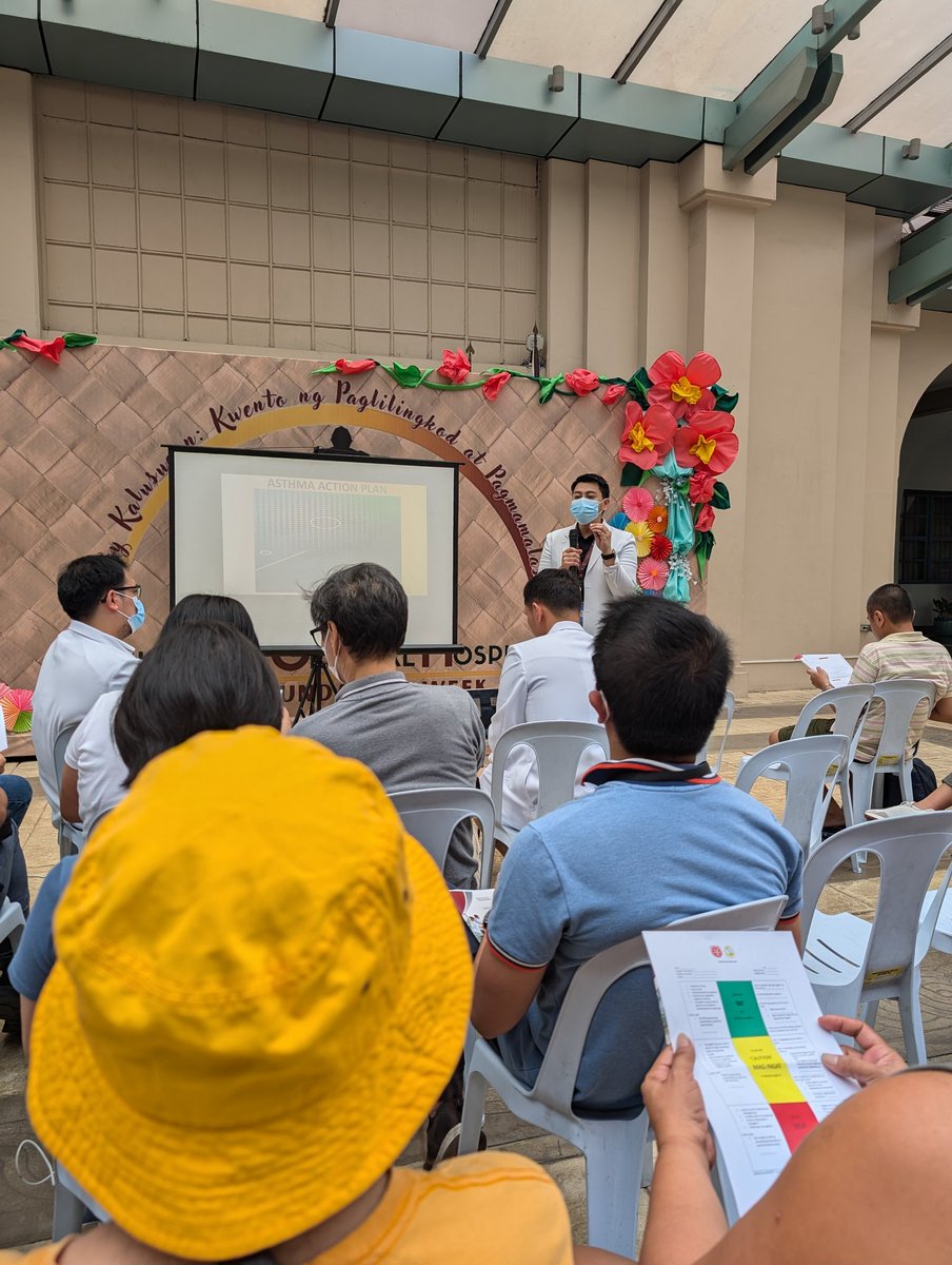 <a href="/genephiliplouie/">• Gene Philip Ambrocio •</a> talks about the importance of the #asthma action plan 📝  and introduces the upcoming multidisciplinary asthma clinic together with Family Med, Allergy/Immunology &amp; OB/GYN Perinatology colleagues. 🫁👨‍⚕️👩‍⚕️ #NationalLungMonth <a href="/philchestorg/">PCCP</a>