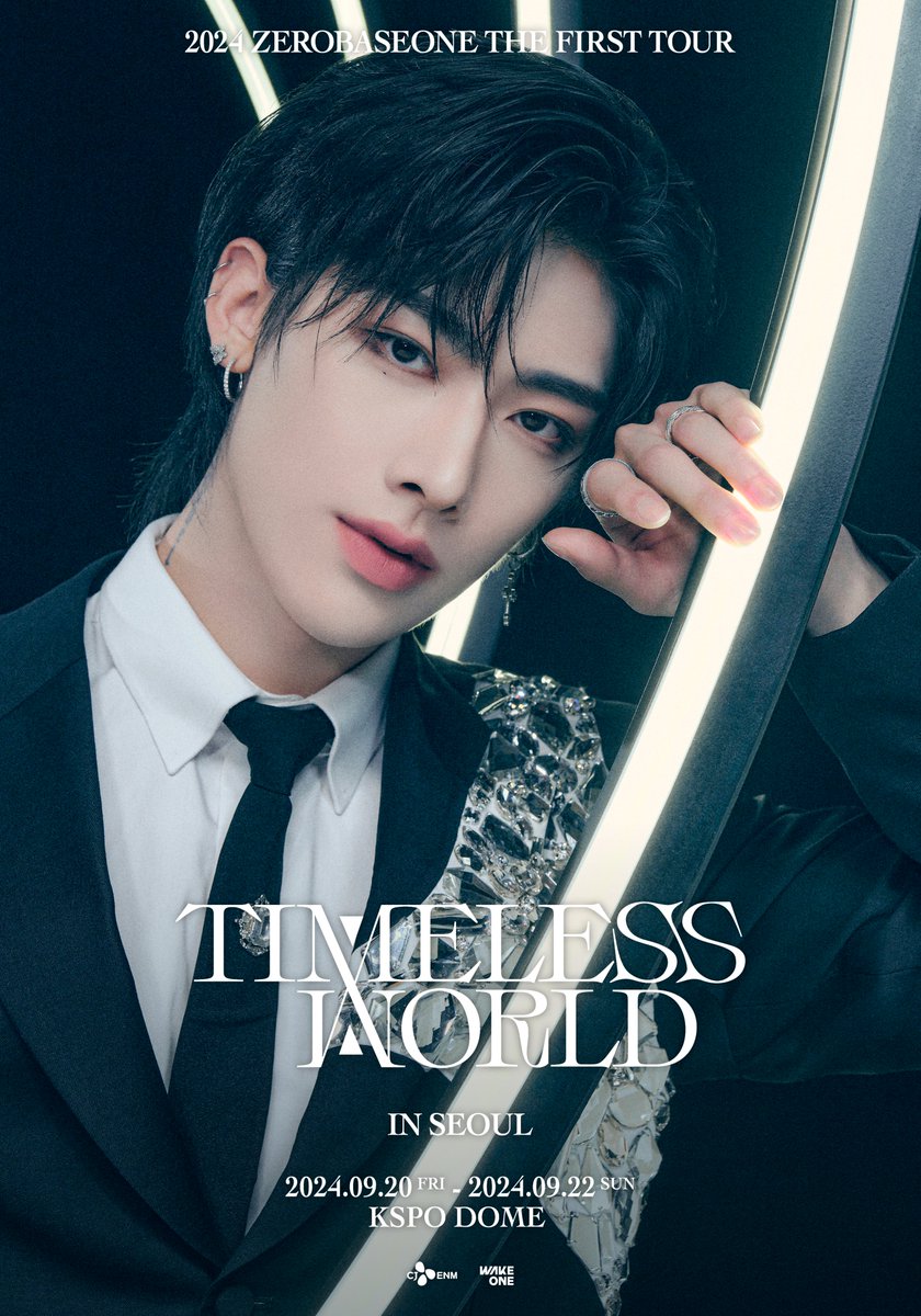 2024 ZEROBASEONE THE FIRST TOUR [𝐓𝐈𝐌𝐄𝐋𝐄𝐒𝐒 𝐖𝐎𝐑𝐋𝐃]
IN SEOUL POSTER

#SEOKMATTHEW #KIMTAERAE #RICKY
#석매튜 #김태래 #리키

📆 2024.09.20 (FRI) - 2024.09.22 (SUN)
📍 KSPO DOME

#ZEROBASEONE #ZB1 #제로베이스원
#ZEROBASEONETHEFIRSTTOUR