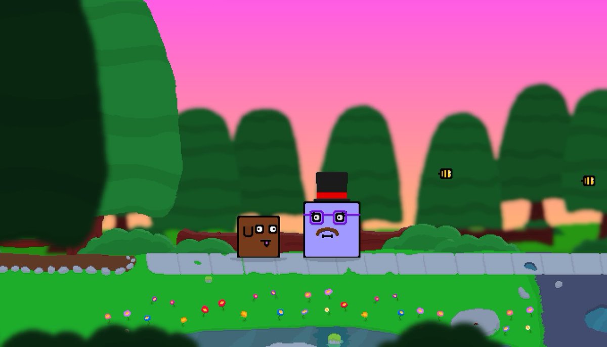First preview of Adventures in Box Land, a 2D side-scrolling RPG with character customization, collecting, hats, facewear, PvE and more. Created with <a href="/GameMakerEngine/">GameMaker</a>.

🎩
🟧

#gamedev #indiegame #indiedev #GameMaker #screenshotsaturday