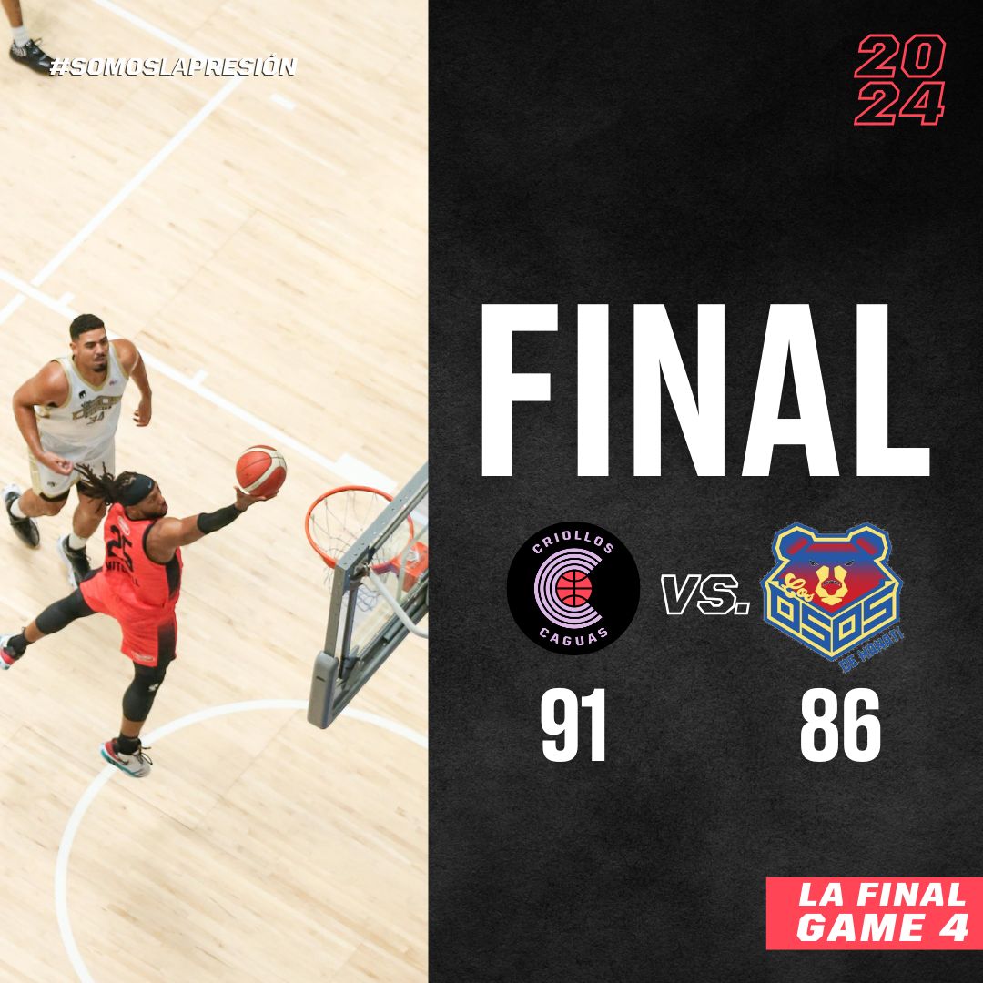 ¡SOMOS #LAPRESIÓN O NO SOMOS #LAPRESIÓN!

Aprieta Criollo, este domingo a defender la Roger y a tomar la delantera en La Final <a href="/bsnpr/">Baloncesto Superior Nacional 🏀🇵🇷</a>.