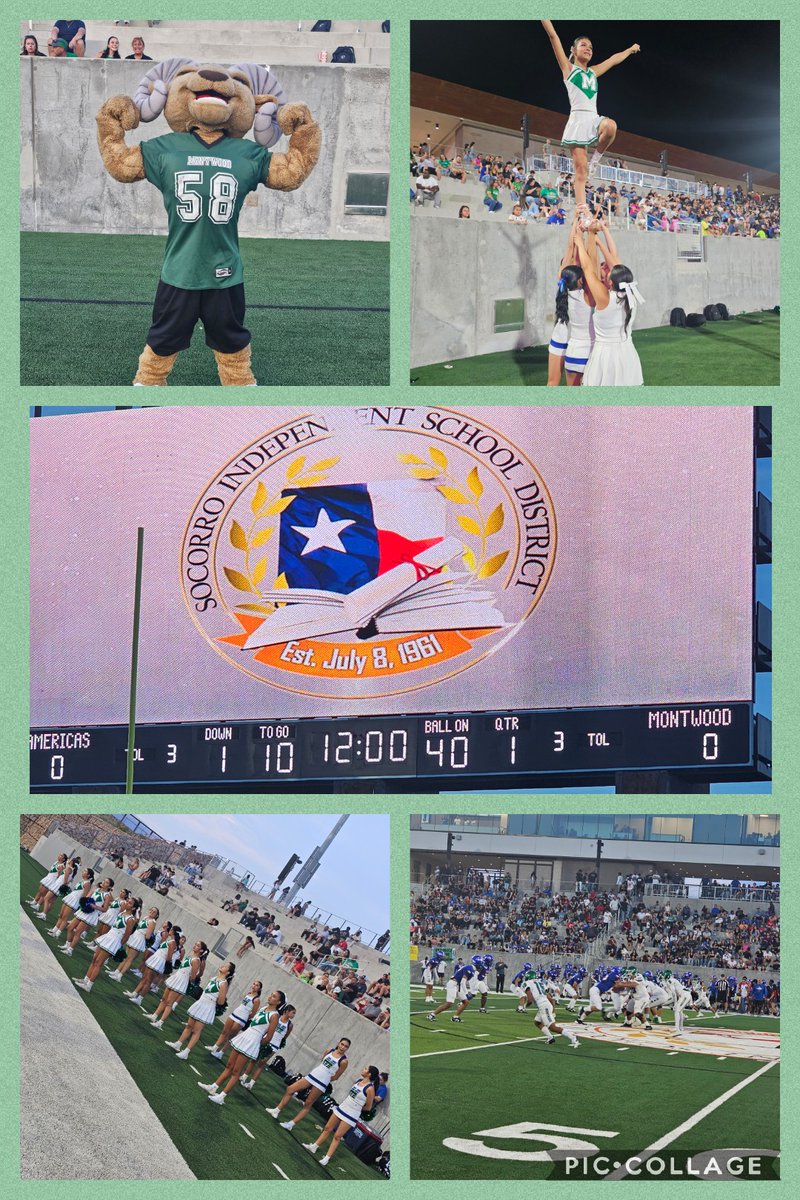 Time for some varsity football.  Montwood vs Americas.  Good luck.  Time to #Earnyourhorns