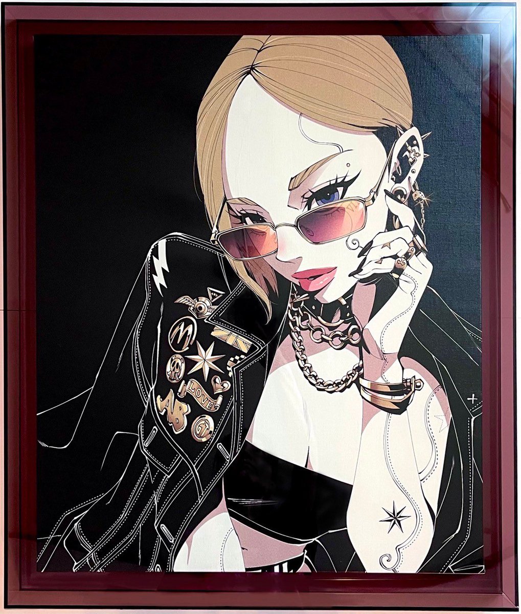 「8点ほど作品がお迎えしていただけることになりました^_^ ありがとうございます 」|GODTAIL｜個展/ 神戸三宮 8月末までのイラスト
