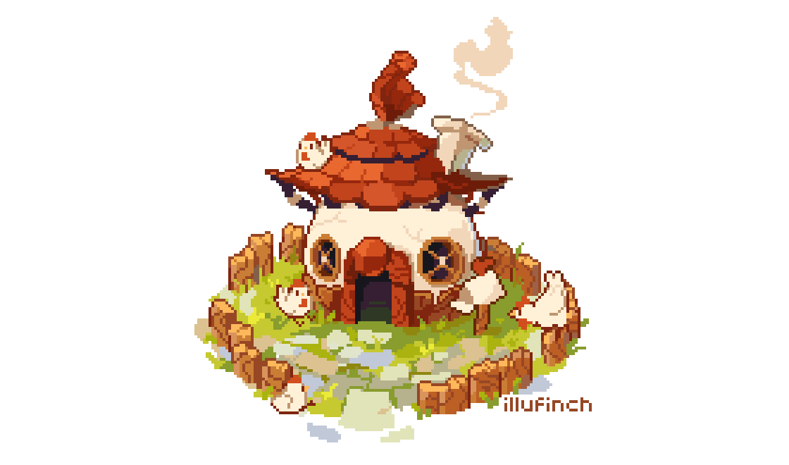 「#pixelart #ドット絵 」|finchのイラスト