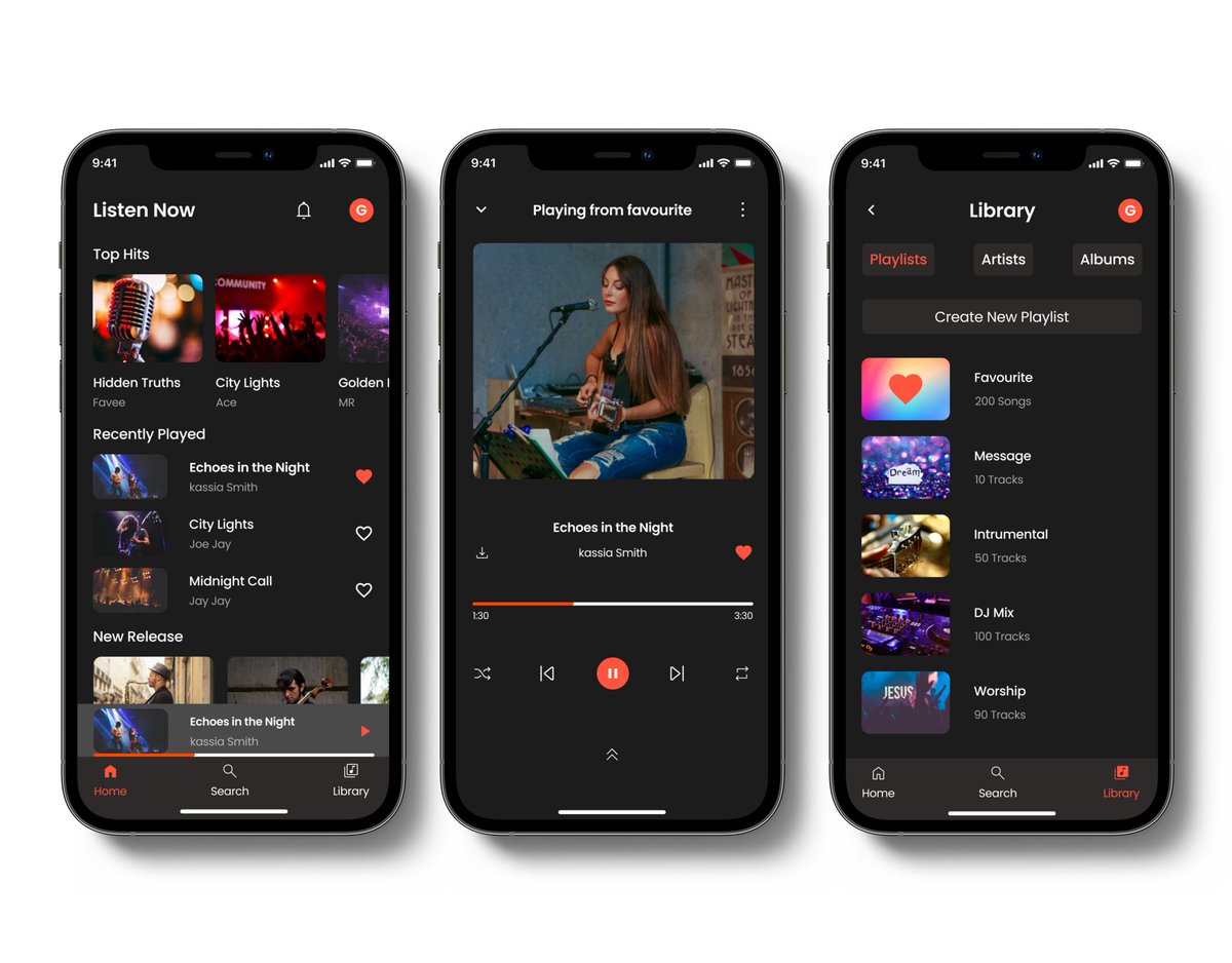 mygbemi's tweet image. Day 14 of the #40DaysUIChallenge: 

Music Player UI Design 🎧 

lnkd.in/dmKwr_8e

#40DaysChallenge with @Nellygoke_UX #UIChallenge #UIChallenge #dailyui #40DaysUIDesign