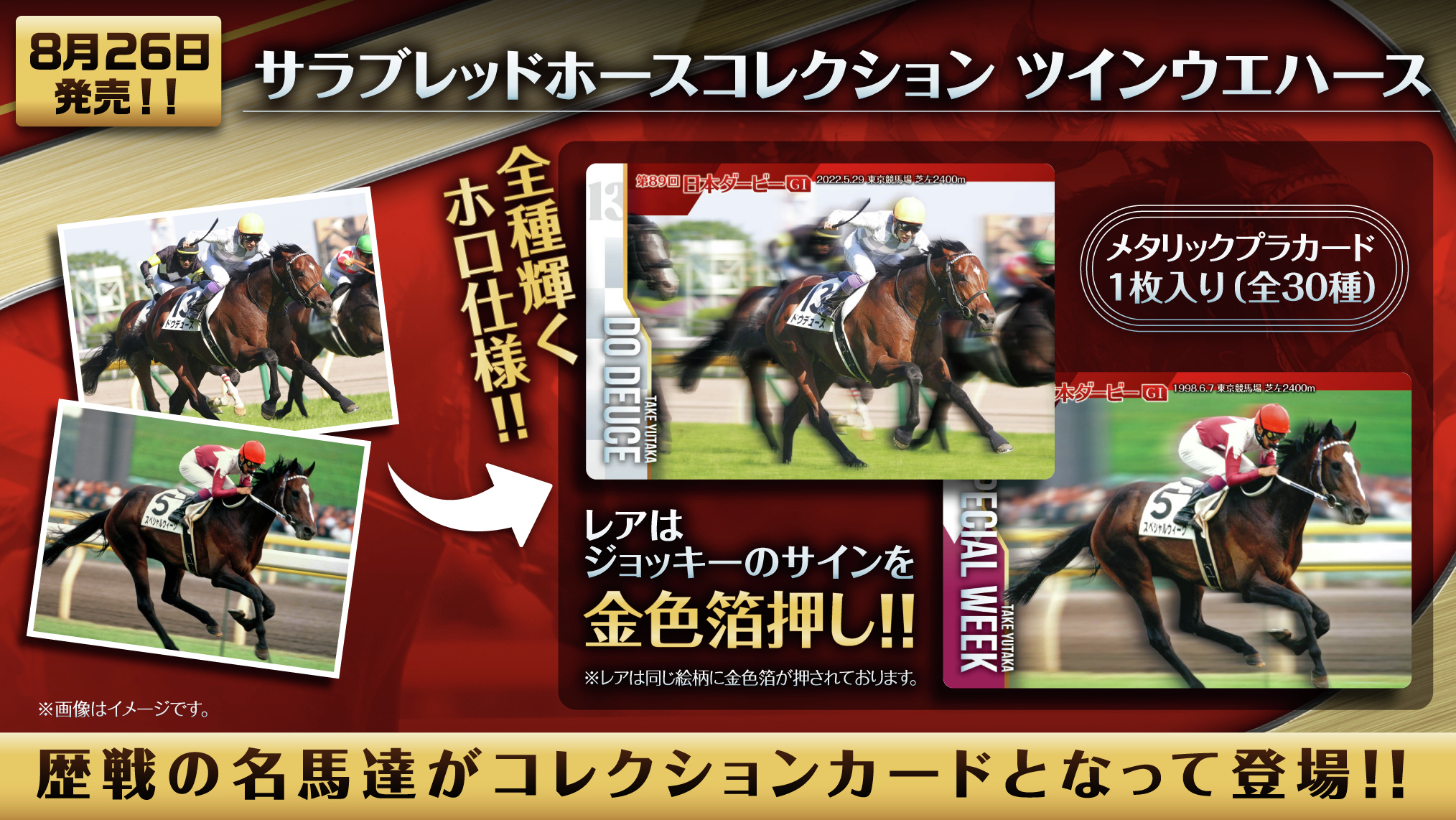 サラブレッド ウエハース カード コレクション サインカード