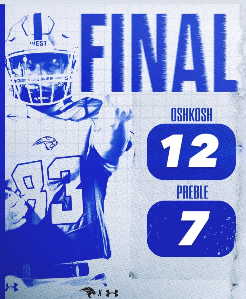 Oshkosh West Football tweet media