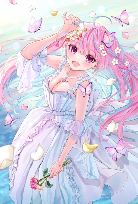 いつでも隣にいるし、いつでも一緒に笑えるMy flowers to everyone. #あくあーと 