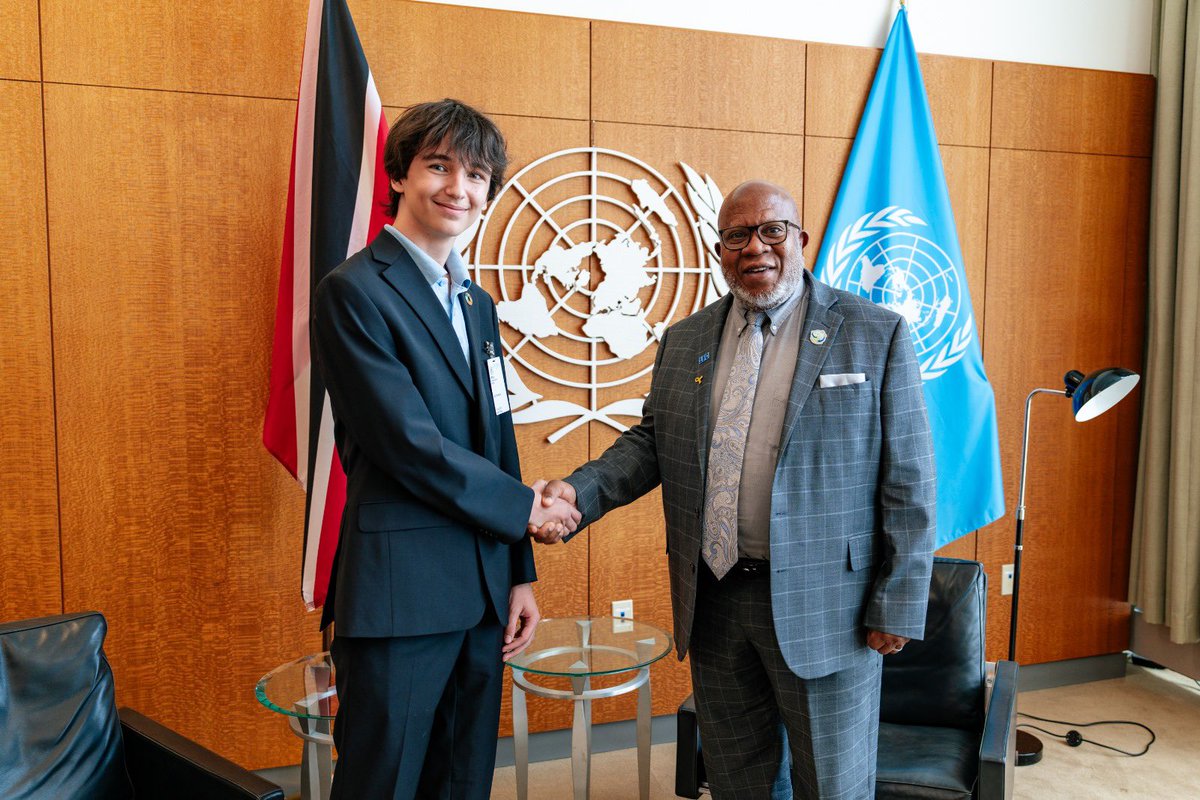 I had the pleasure of welcoming Fariha and Erik, students from <a href="/NYCSchools/">NYC Public Schools</a> passionate about the SDGs for our first-ever "PGA for a Day," which provided the young students with a unique, behind-the-scenes experience at the heart of the UN; they both brought their energy and