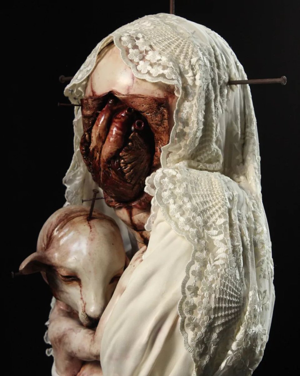 solisolsoli's tweet photo. La Consagrada, 2022, by Emil Melmoth https://t.co/6nZ9Fsr52K