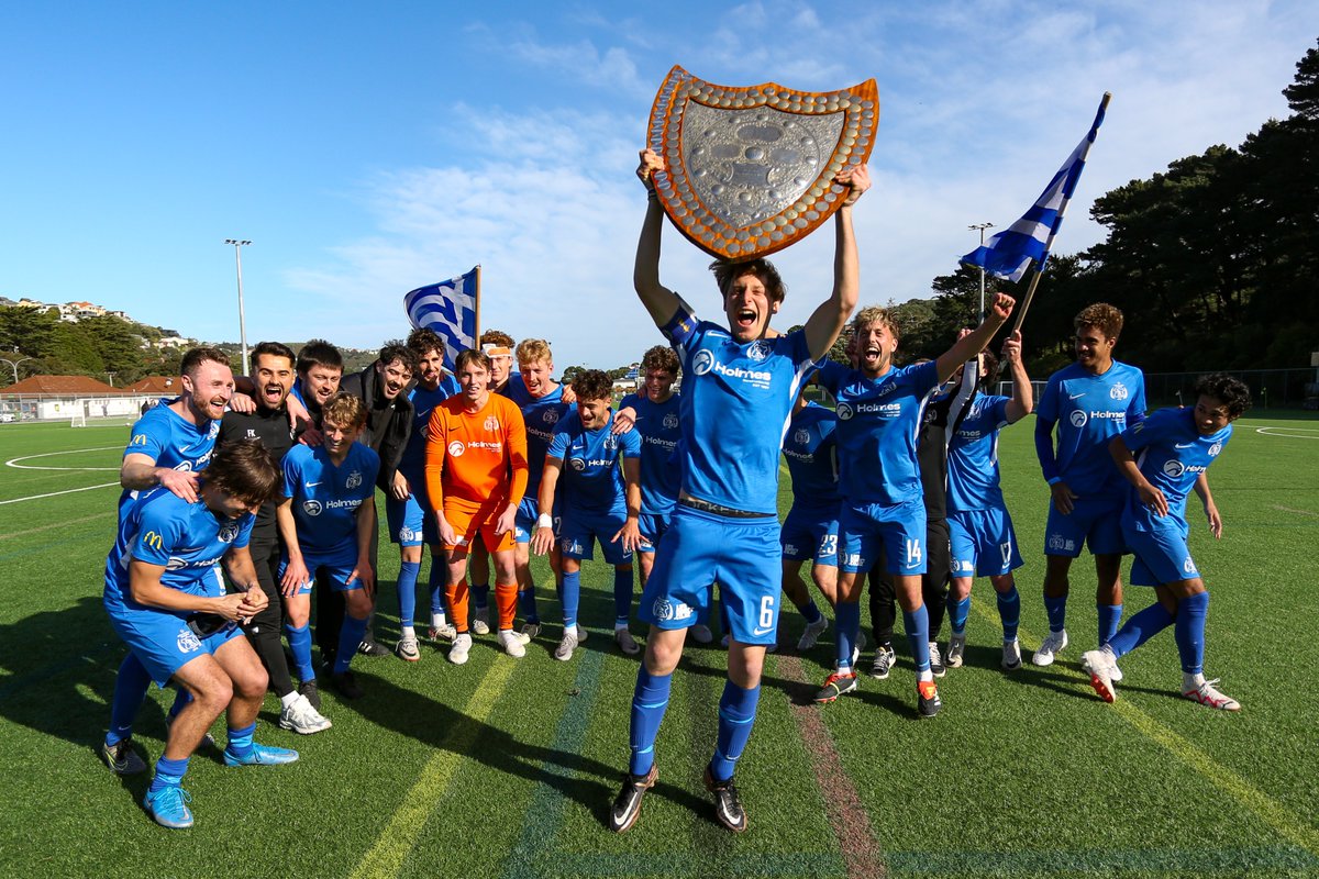 NZPhotomac's tweet photo. @WgtnOlympic Capital Premier Champions @CapFootball https://t.co/4jR3wG8peu