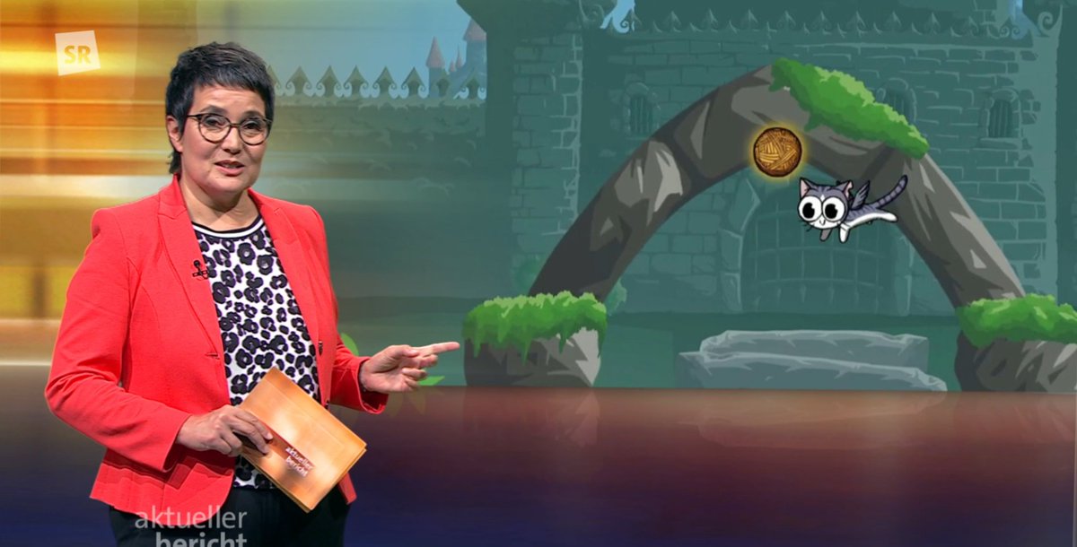 there already happened so much at #gamescom2024 
we were featured at #aktuellerBericht 
sr.de/sr/fernsehen/s…