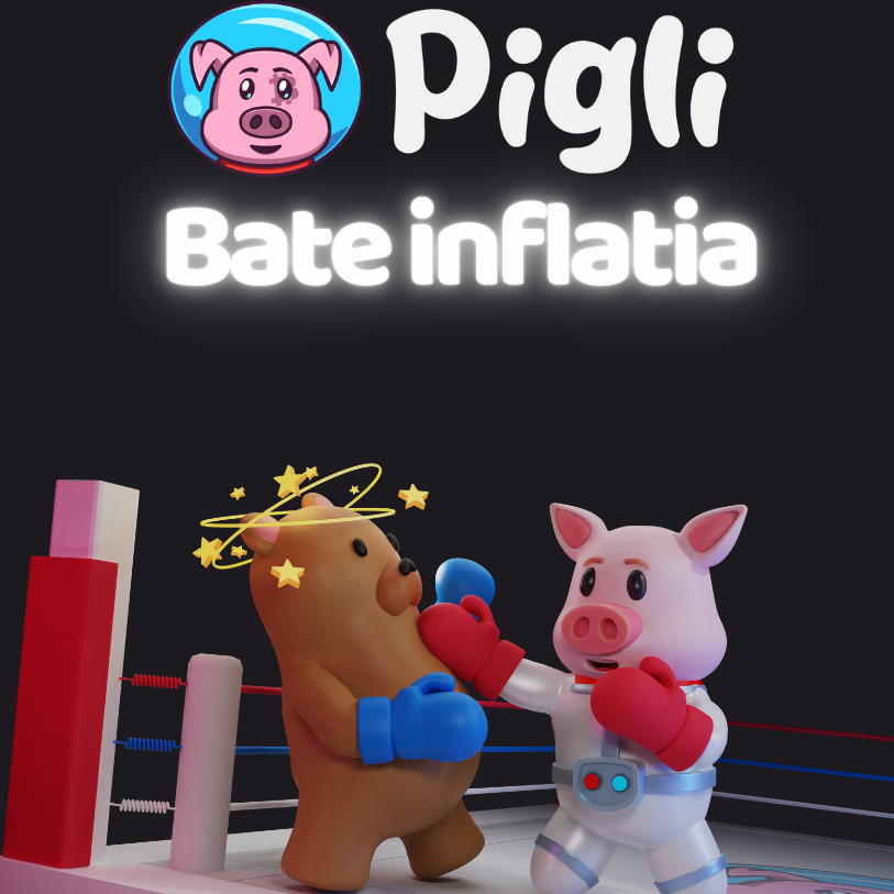 🔗Simțim cu toții creșterea prețurilor. Cu #Pigli, acoperim o parte din inflație! 🐷

Pigli transformă creșterea prețurilor în recompense proporționale. 🛒

Dacă un coș🛒de 100 lei ajunge să coste dublu și recompensa se dublează!

Află mai multe pe: t.me/pigliofficial