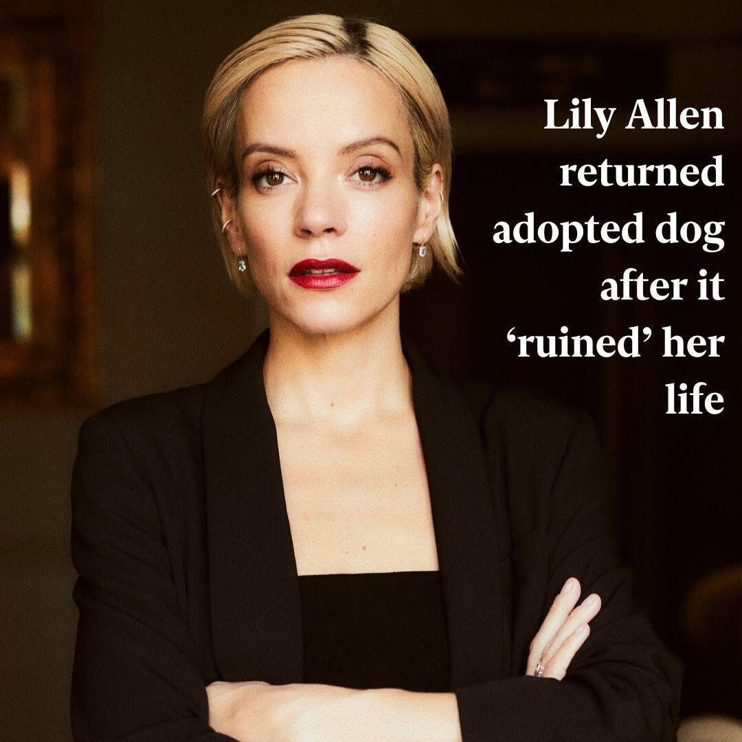 Dogs are not disposable items to be given up like hand bags. I will discuss the huge anger over Lily Allen on <a href="/TalkTV/">Talk</a> with <a href="/petercardwell/">Peter Cardwell</a> at 12.10 today tune in <a href="/peta/">PETA</a> <a href="/PETAUK/">PETA UK</a> <a href="/DogsTrust/">Dogs Trust 💛🐶</a> <a href="/emeliobedelio/">Emily</a> <a href="/Battersea_/">Battersea</a>