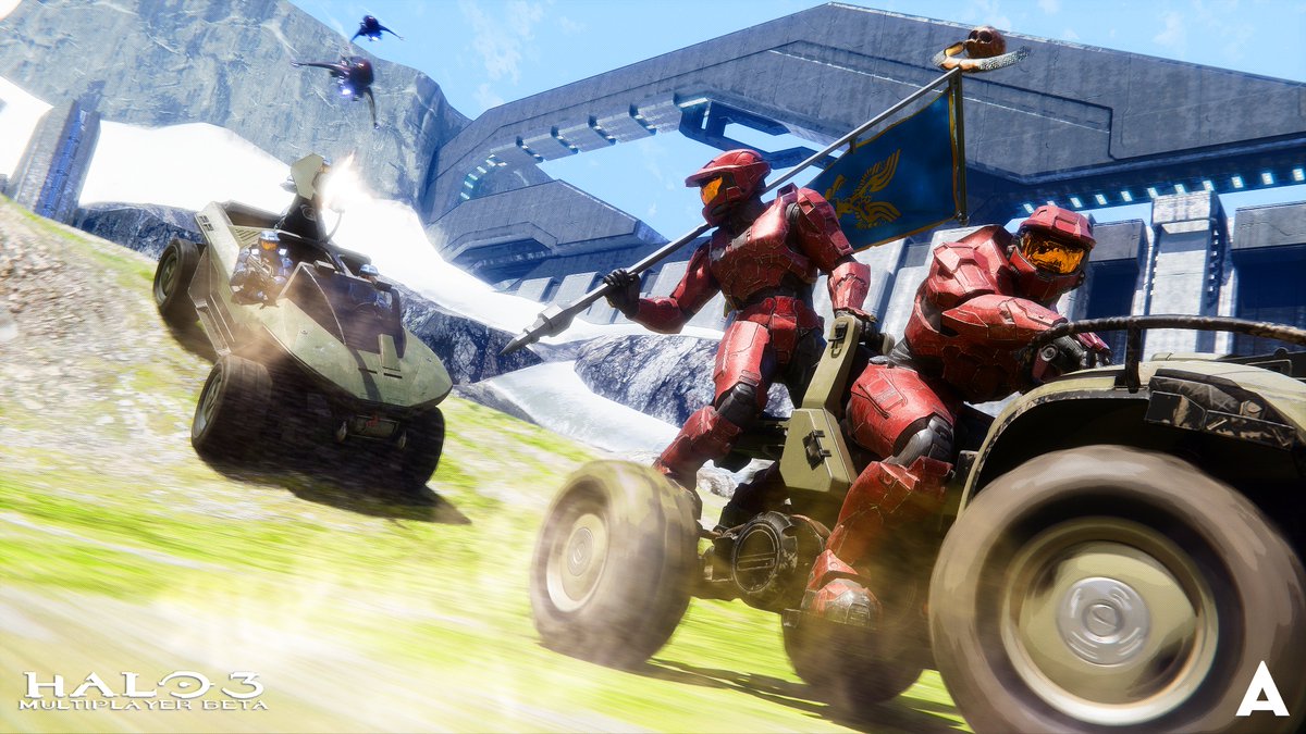 "Flag Stolen!"

Based on Halo 3 Beta Screenshots

-
<a href="/Halo/">Halo</a> 
#Halo #HaloSpotlight #HaloInfinite #Halo3 #Halo3beta #xbox360 #scifiart #art #Xbox