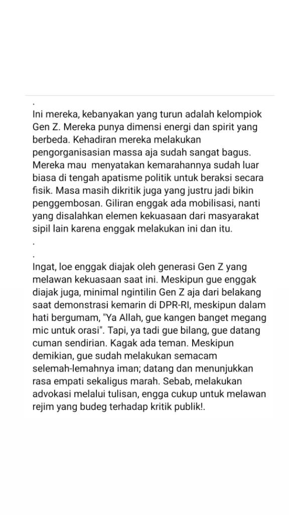 wah_am's tweet photo. Saya nanggapin artikel yang dimuat oleh @projectm_org terkait dengan Darurat Aktivisme Borjuis. https://t.co/RvjLe6XvPW