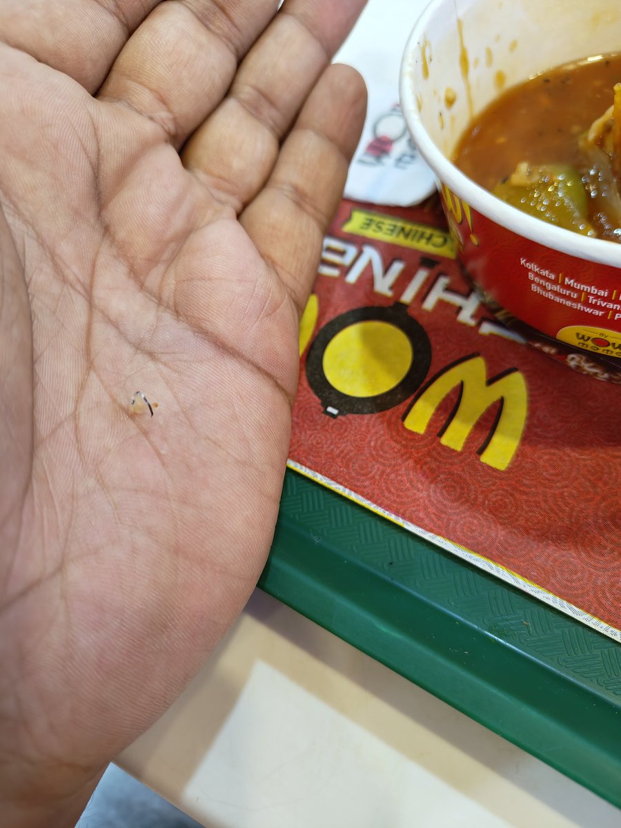 PRANEETH GATREDDI (@g_praneeth) on Twitter photo Got a steel scrub piece in the food I ordered! #WowChina GVK One mall <a href="/ZC_Khairatabad/">Zonal Commissioner Khairatabad, GHMC</a> Got a steel scrub piece in the food I ordered! #WowChina GVK One mall <a href="/ZC_Khairatabad/">Zonal Commissioner Khairatabad, GHMC</a>