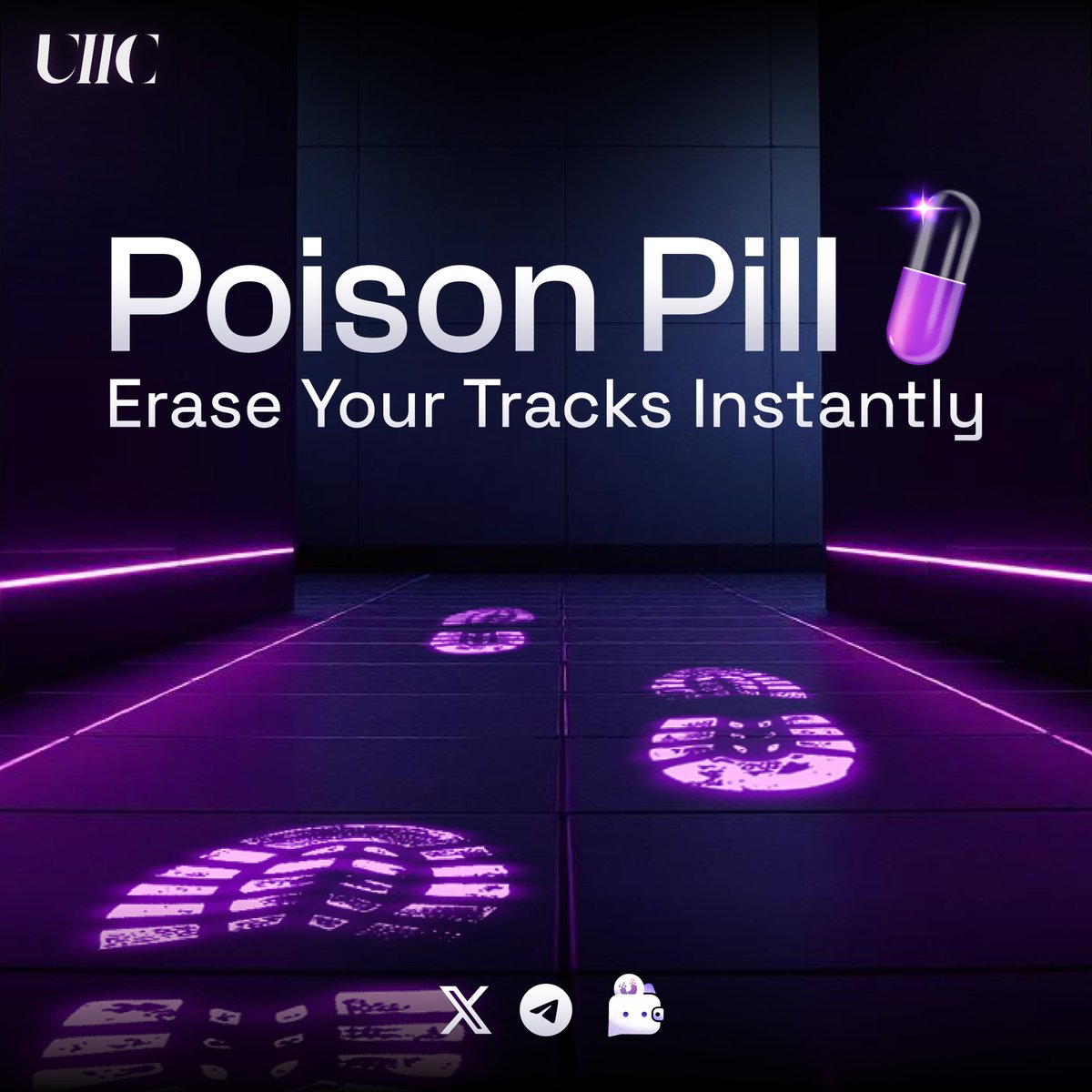 UiicOfficial's tweet image. 💣 Ready to protect your messages with a single tap? Poison Pill is coming soon to UIChat, giving you the power to destroy sensitive information instantly.

#SecurityUpgrade #UIChat