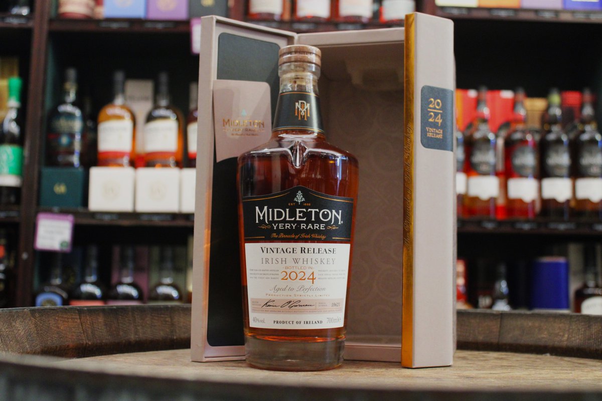 Celticwhiskey's tweet image. Midleton Very Rare 2024 - available now in store! 👀

Pop into us today if you want to get your hands on this coveted release.

Not in Dublin? We are down to the last few bottles online!

👇
bit.ly/3wpYnED