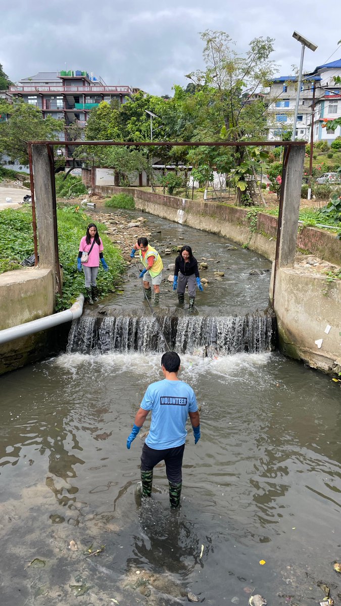 Youth Mission for Clean River tweet media