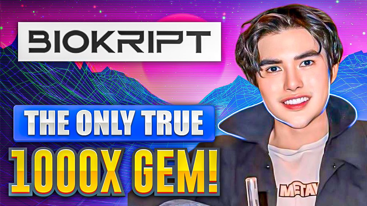CapitalDanjo's tweet photo. Biokript Token | The Most Undervalued Project In Crypto Space Today
Video Link: https://t.co/St8XmfDlzN via @YouTube
#memecoins #nodes #node
#playtoearn #trading #nft
#memecoin #memecoins #merch #danjocapitalmaster #daniocapital
#playtoearn #nftyoutuber #presale #referralproof #referral #giveaway
#solana #cryptoyoutuber #youtuber #kol #shill #nftking #binance #bybit #freetoplay #CryptoCurrency #sol #Bitcoin #Ethereum #Altcoins #Blockchain #DecentralizedFinance #NFTs #CryptoExchange #CryptoEducation #CryptoInnovation #Decentralization #CryptoGaming #NFTCommunity #CryptoFutures #CryptoPayments #CryptoRegulation #CryptoLifestyle #nft