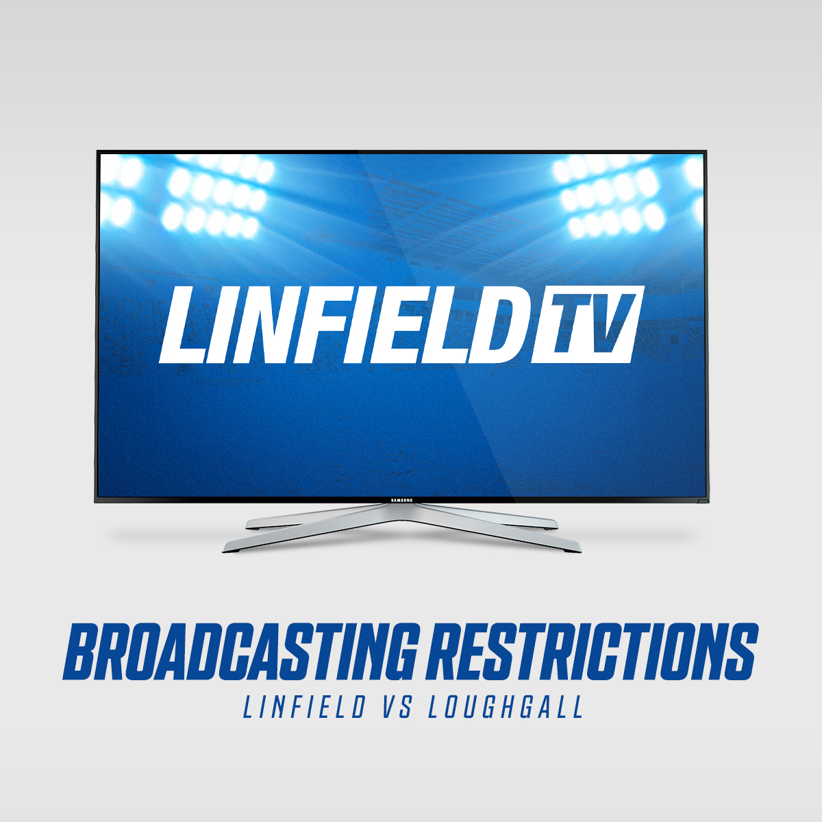 OfficialBlues's tweet photo. Due to broadcasting restrictions, NIFL have advised us that we are unable to show today's live stream in the UK or Ireland. We apologise for this inconvenience and a further update will be issued before our next home game.

For supporters outside of these regions, the game can be purchased below 👇 

📺 https://t.co/6pJ9aK9ALv

#COYB #AFJ