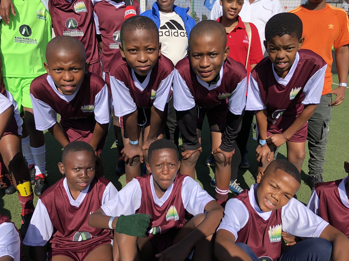JohnPerlman's tweet image. Thanks Thandile. We are in Emfuleni today where the best schools are playing in our annual @Italtile DreamEvent. They have battled through a long season to reach the finals. All doing their best in brand new kit.