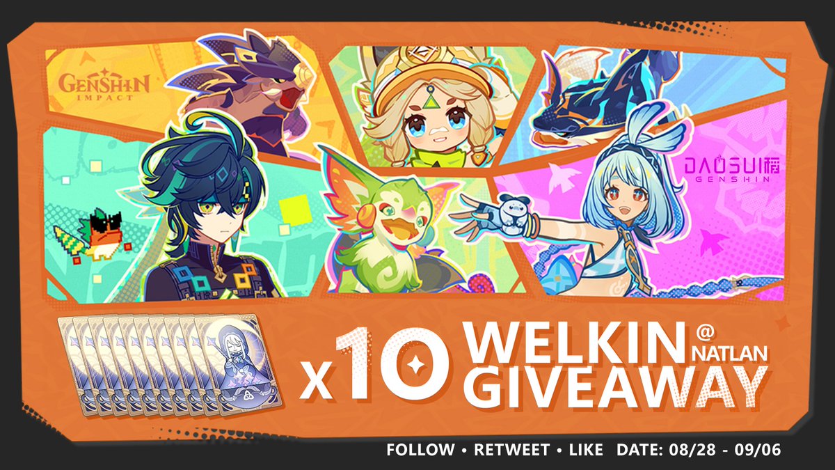 Innocent Daosui ~ I do Genshin Giveaway ~ tweet media