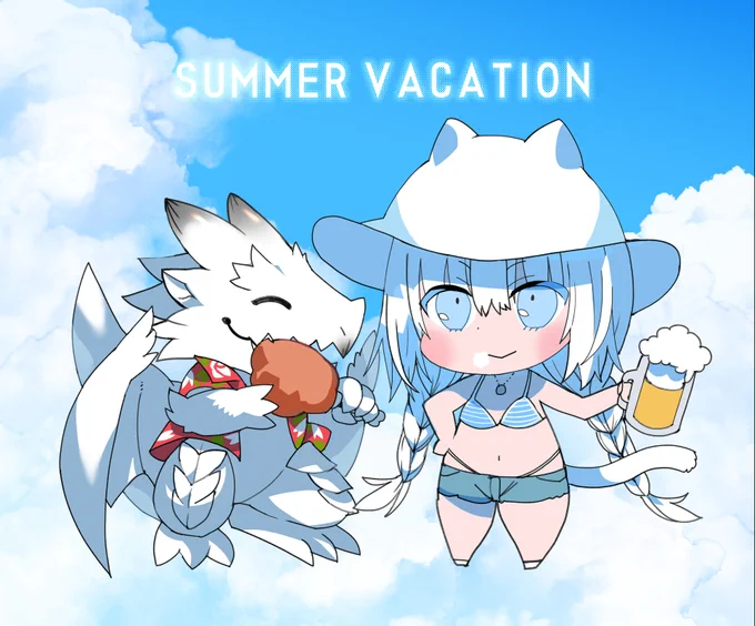 遅れませながら、あらためて夏コミお疲れ様でした猛暑の中会場のスペースに来て下さった皆様 ありがとうございました 暑かったけど、今年も無事に夏の思い出を重ねられて良かったです! 
