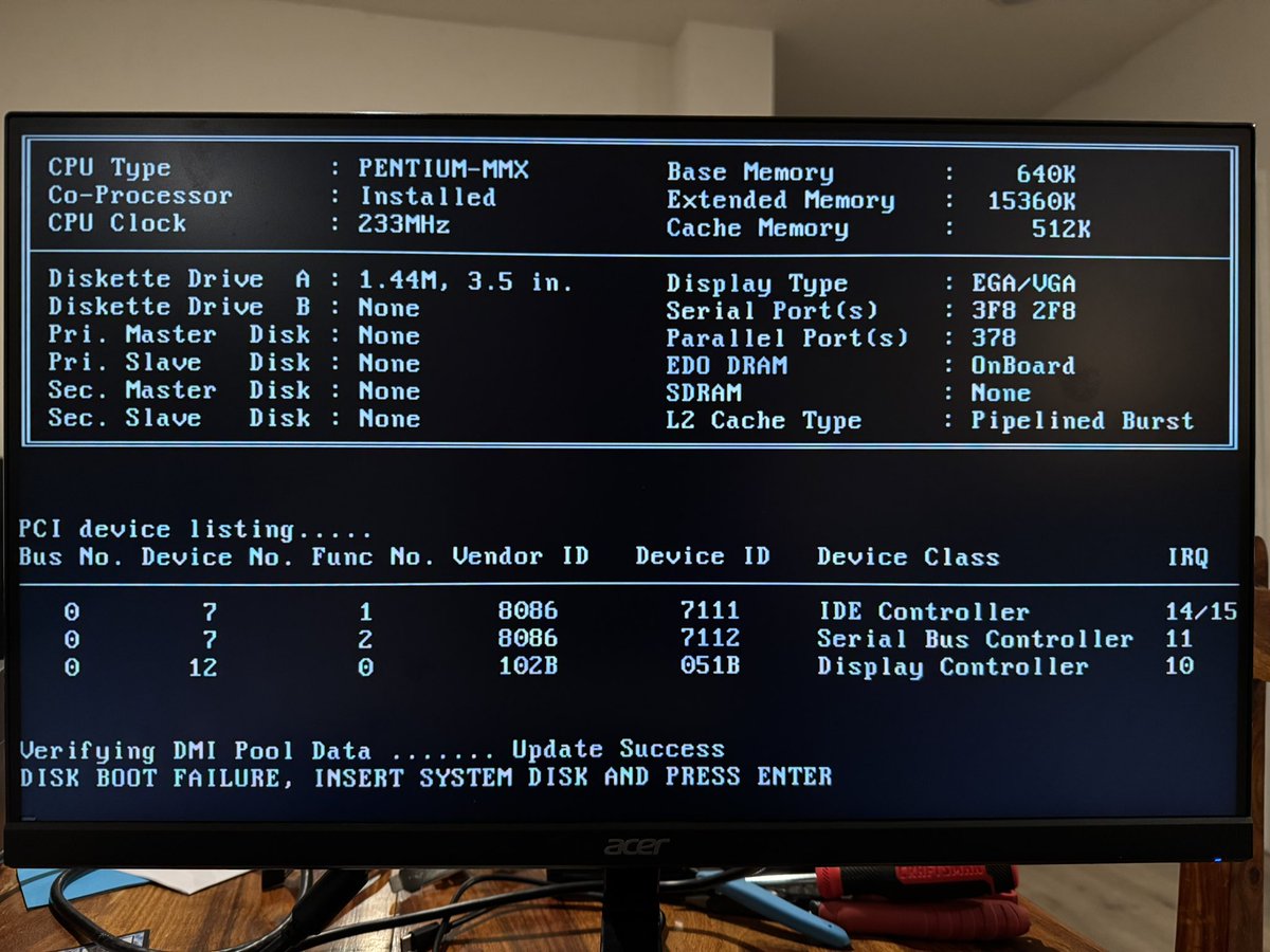 budude2's tweet photo. It only took all day, and 3 motherboards, but I finally got one that’ll post… https://t.co/zD3BVGHXDk