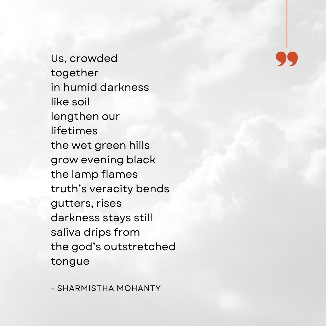 Sharmistha Mohanty is a poet and prose writer, said to be “among the finest, most distinguished contemporary writers we have”. Her most recent work,  Extinctions, is a book of prose poems. She is the founder-editor of Almost Island. Mohanty will read her work on 30 Aug in Delhi