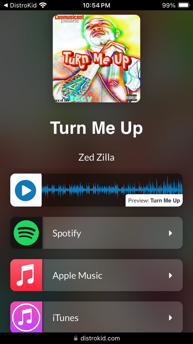 New ZedZilla “TURN ME UP” out now on all DSP