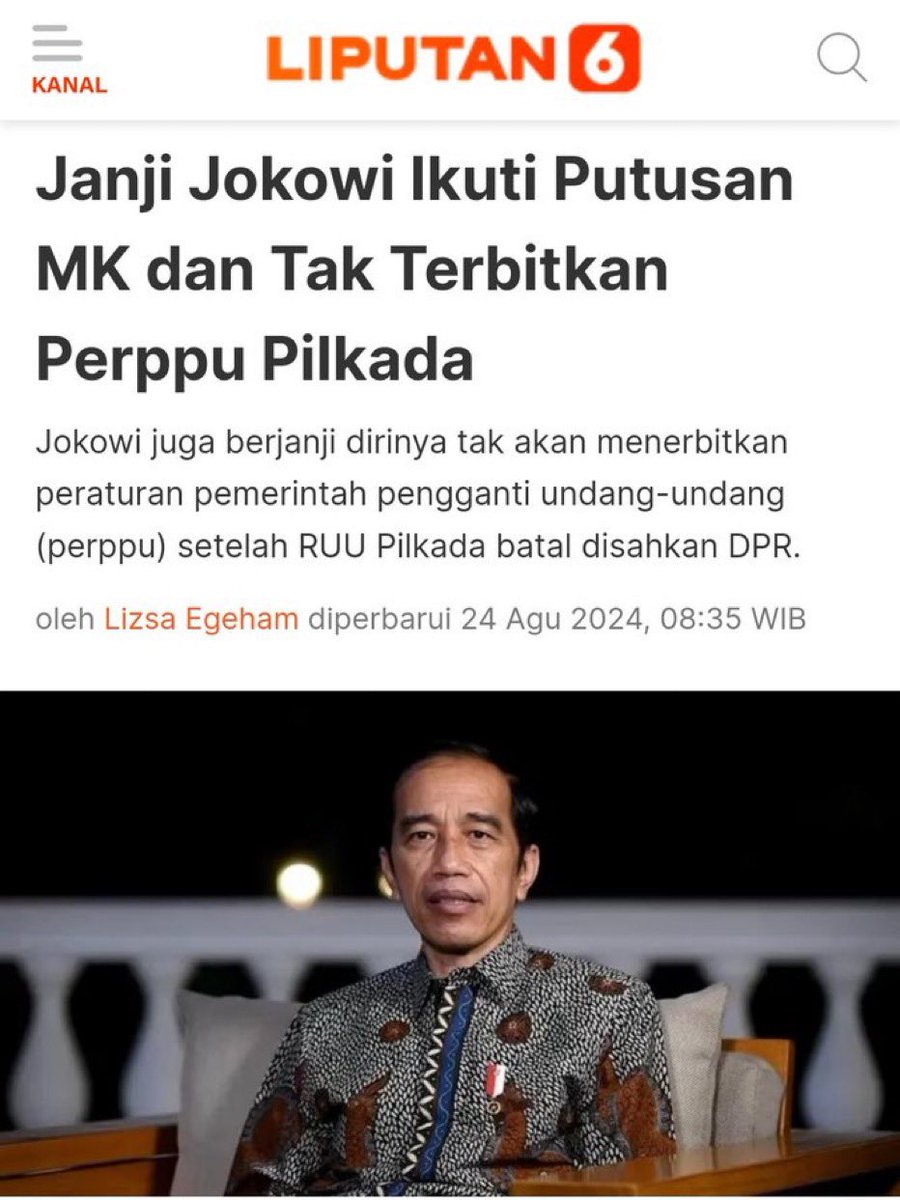 Yaudah Perppu nya buat hak perampasan aset gimana pak? Biar gausah nunggu DPR? Kata buzzer disuruh ngepush nih pak.