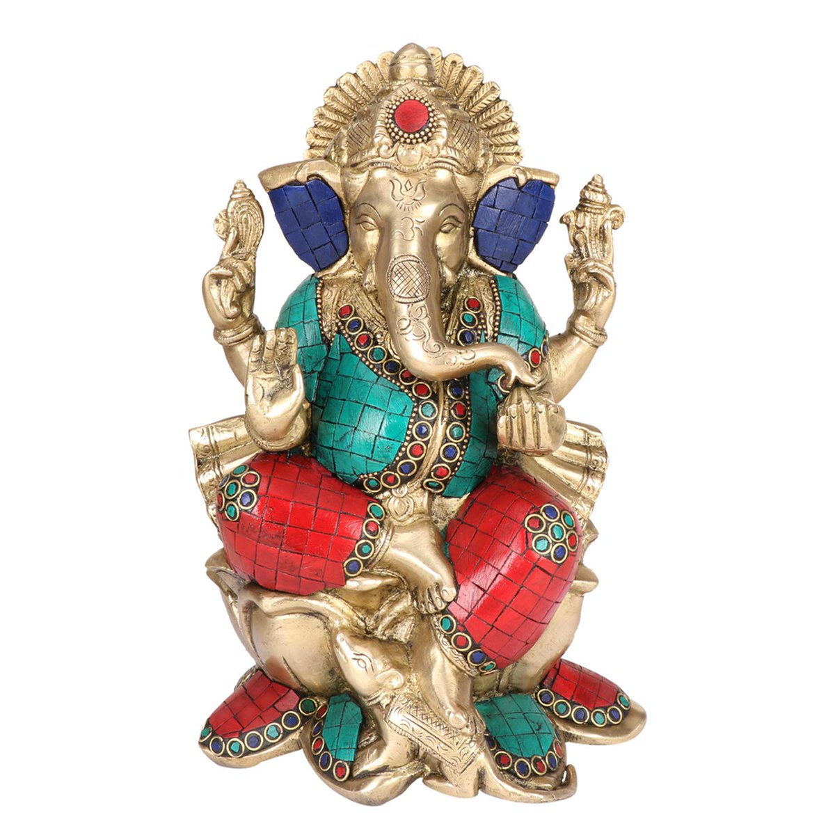 svarupart's tweet photo. Honored as the god of beginnings, Ganesha is invoked at the start of ceremonies and as the patron of learning. Emerging as a distinct deity during the Gupta period, Ganesha is revered across Hindu traditions as the son of Parvati and Shiva.  #ganeshacharya #ganesha #brassidol https://t.co/9WsrhHgaRj