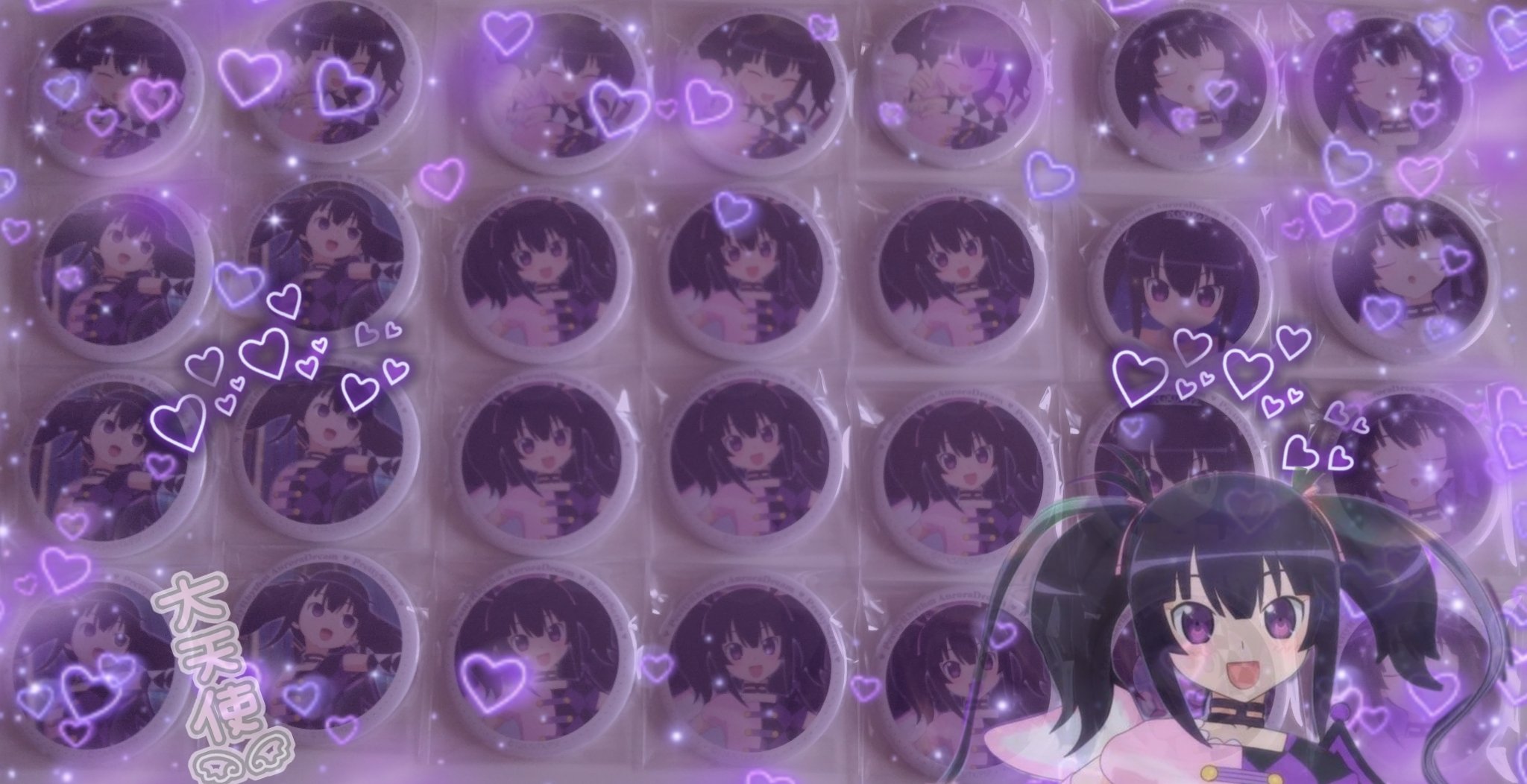 10周年 ゲーム・おもちゃ・グッズ Webくじ 久里須かなめ 缶バッジ