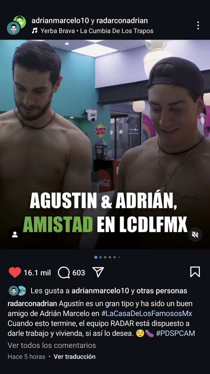 Codmobile_infoo's tweet photo. Agustín ya tiene chamba y vivienda si así lo quiere terminando el reality por la gran amistad que tiene con Adrián Marcelo, para que aprendas @NicolaPorcella esto es ser buen amigo no como tú  @adrianm10 #PDSPCAM #LaCasaDeLosFamosososMx #LaCasaDeLosFamosososMx2 #LCDLFMX2 https://t.co/lyN30Hyj00
