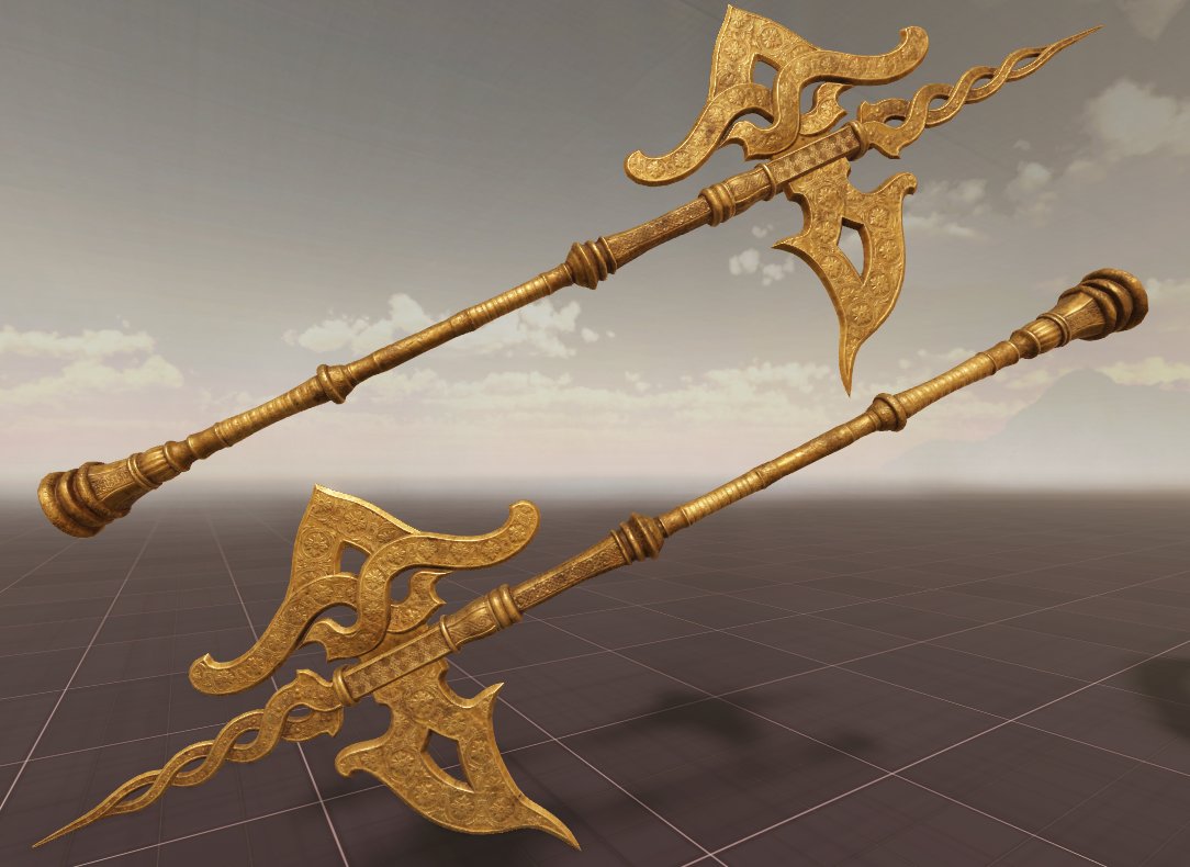 Halberd for <a href="/localnightdev/">midnight</a> 
#ROBLOX #RobloxDev #RobloxDevs #zbrush