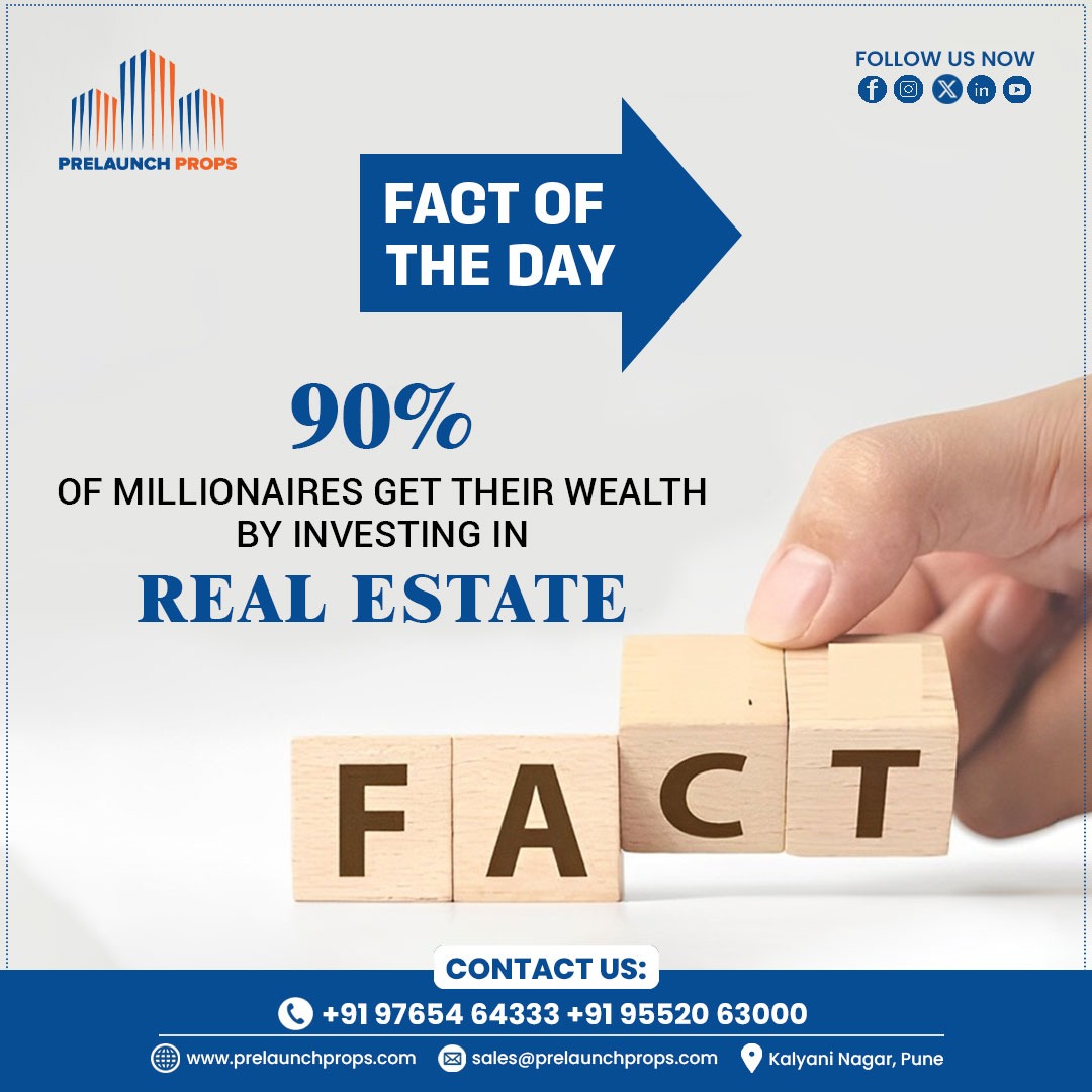 prelaunch_props's tweet image. Invest in real estate today, and watch your future appreciate tomorrow.

#PRELAUNCHPROPS #investing #RealEstate #property #flat #pune