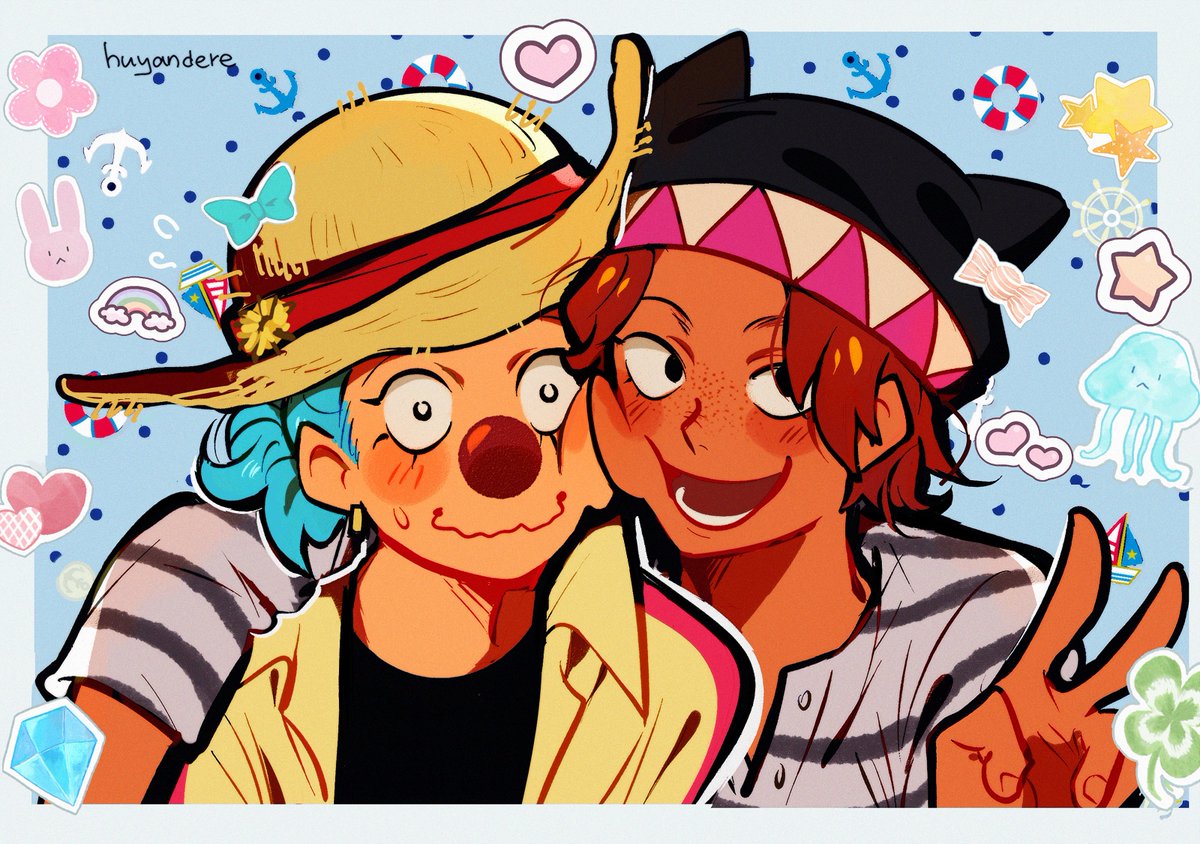 huyandere's tweet photo. swapped their hats
#ONEPIECE https://t.co/yBBLrq1A9T