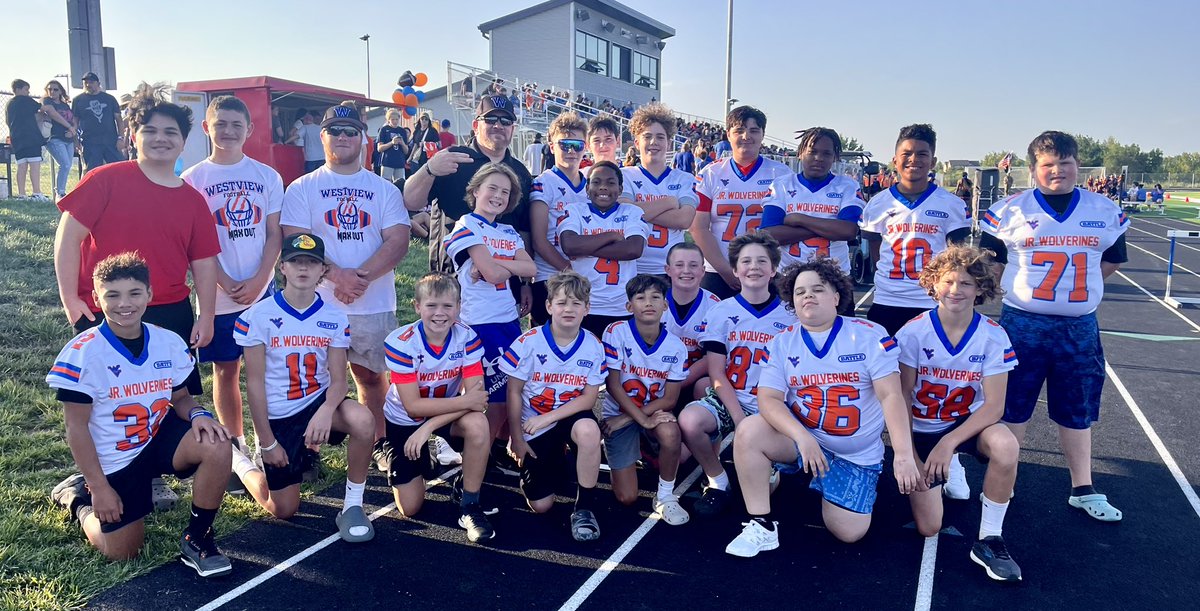 Jr Wolverines Football (@wolverinesjr) on Twitter photo Great Atmosphere tonight at Westview for the Orange and Blue Game! Building the Pipeline🏈
<a href="/OPS_Westview/">Westview High</a> <a href="/OPS_WestviewFB/">Westview Wolverines Football</a> Great Atmosphere tonight at Westview for the Orange and Blue Game! Building the Pipeline🏈
<a href="/OPS_Westview/">Westview High</a> <a href="/OPS_WestviewFB/">Westview Wolverines Football</a>