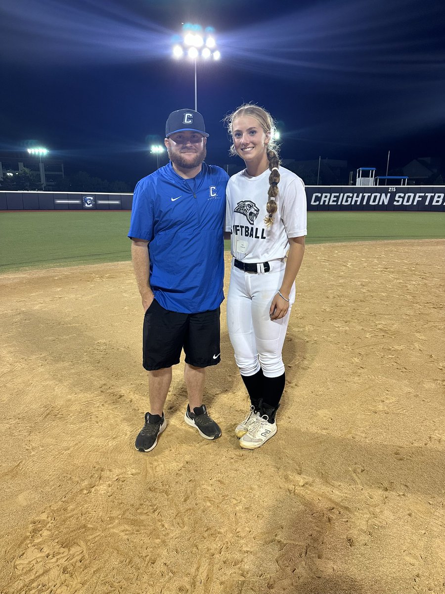 I had a blast at the <a href="/BluejaySoftball/">Creighton Softball</a> camp! I had a great time learning about their softball program and receiving all of the helpful feedback. Thank you all coaches! <a href="/CoachKristaWood/">Krista Wood</a> <a href="/GarrettFurnal/">Coach G.</a>