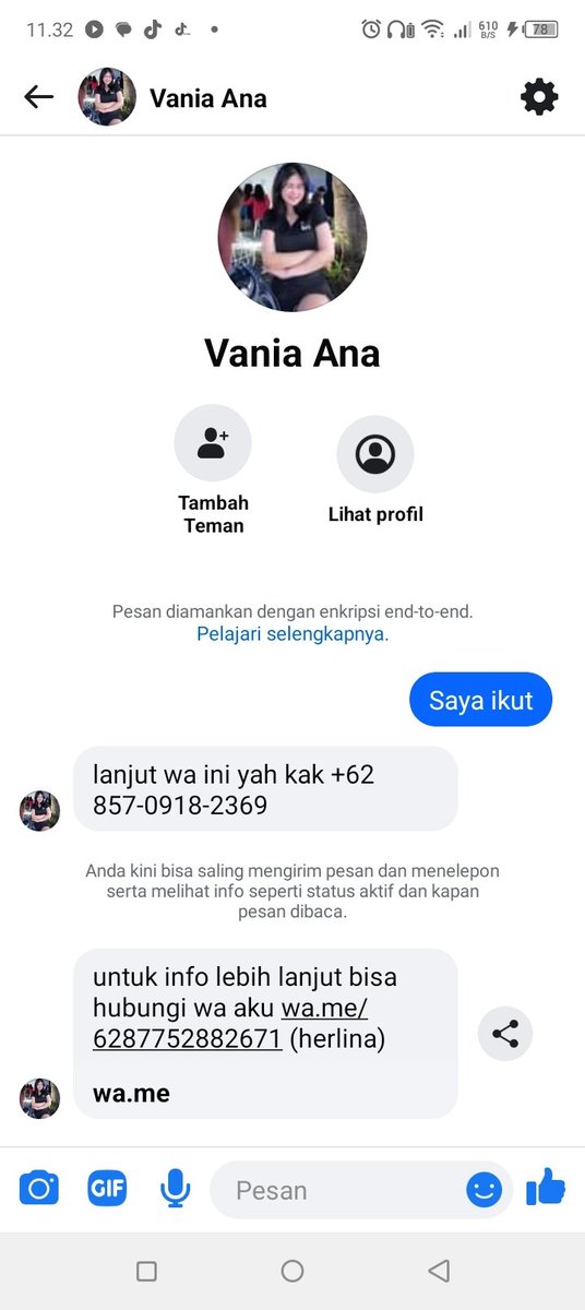 Hati hati dengan akun ini. Teman saya no hp nya dipakai untuk share judi on line. Setelah pasang ditinggal bgitu saja <a href="/info/">info</a>