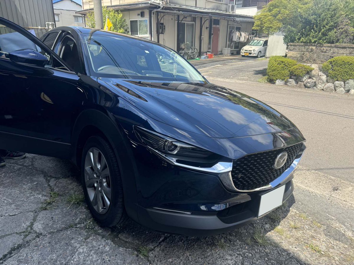 NSWORK1's tweet photo. 走行距離3000㌔台のほぼ新車!
仕上げはNEOXコーティングでテロンテロンに仕上がっています(^^♪
まさかの破格での購入なので喜んで頂けましたー!
中古車等のご相談はお気軽に!
#NEOXコーティング
#CX30
#NSWORK https://t.co/kRnJqVU7i0