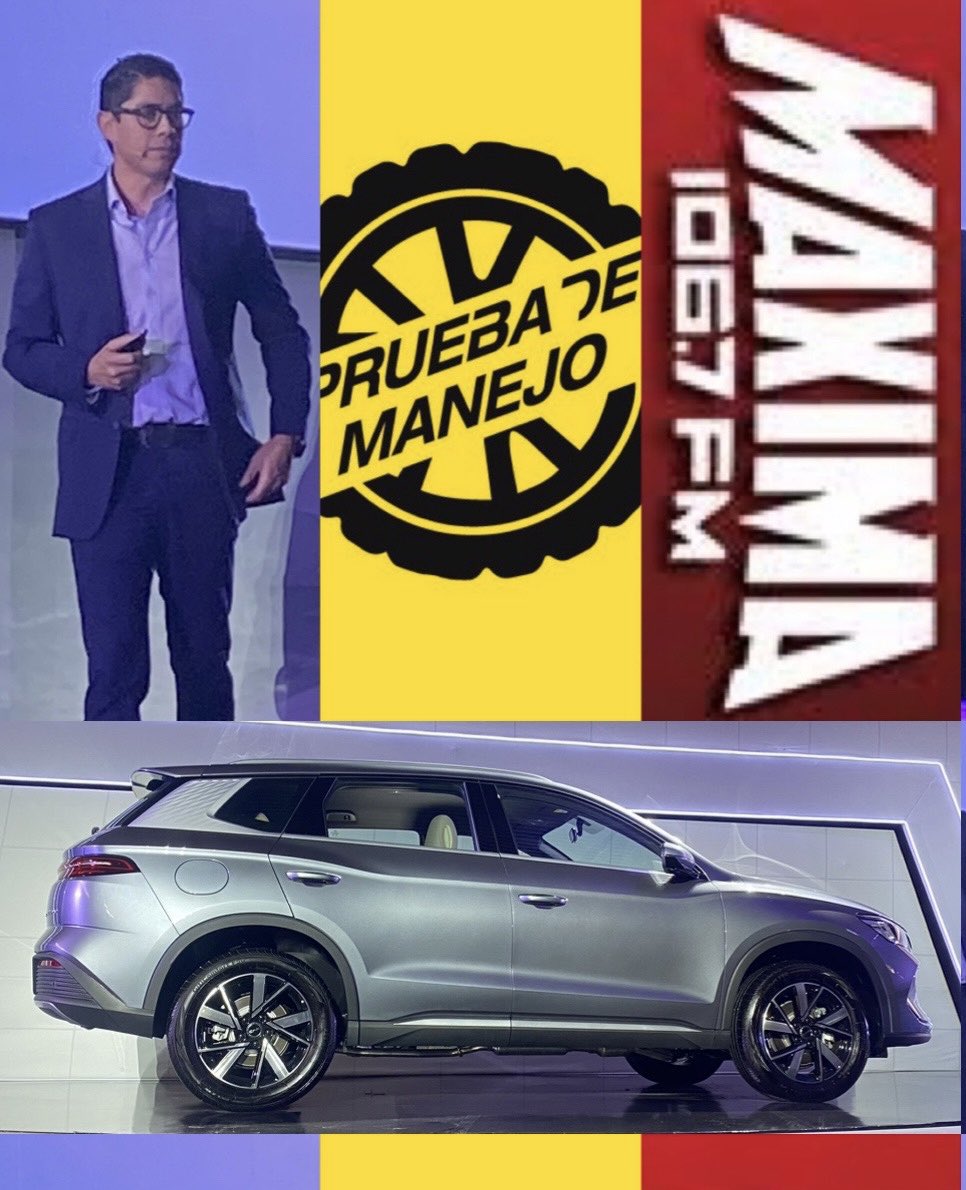 Este sábado en el programa #pruebademanejo escucha la #entrevista con Óscar Hernández, Líder de producto para <a href="/BYDAutoMexico/">BYD Auto Mexico</a> quien nos dará más detalles sobre la SUV #BydSongPro Sintoniza <a href="/MAXIMA1067FM/">MÁXIMA 106.7 FM</a> #de9a11AM presentado por <a href="/Electrolit/">Electrolit</a> conduce <a href="/Raul_Curiel/">raúlcuriel00</a>