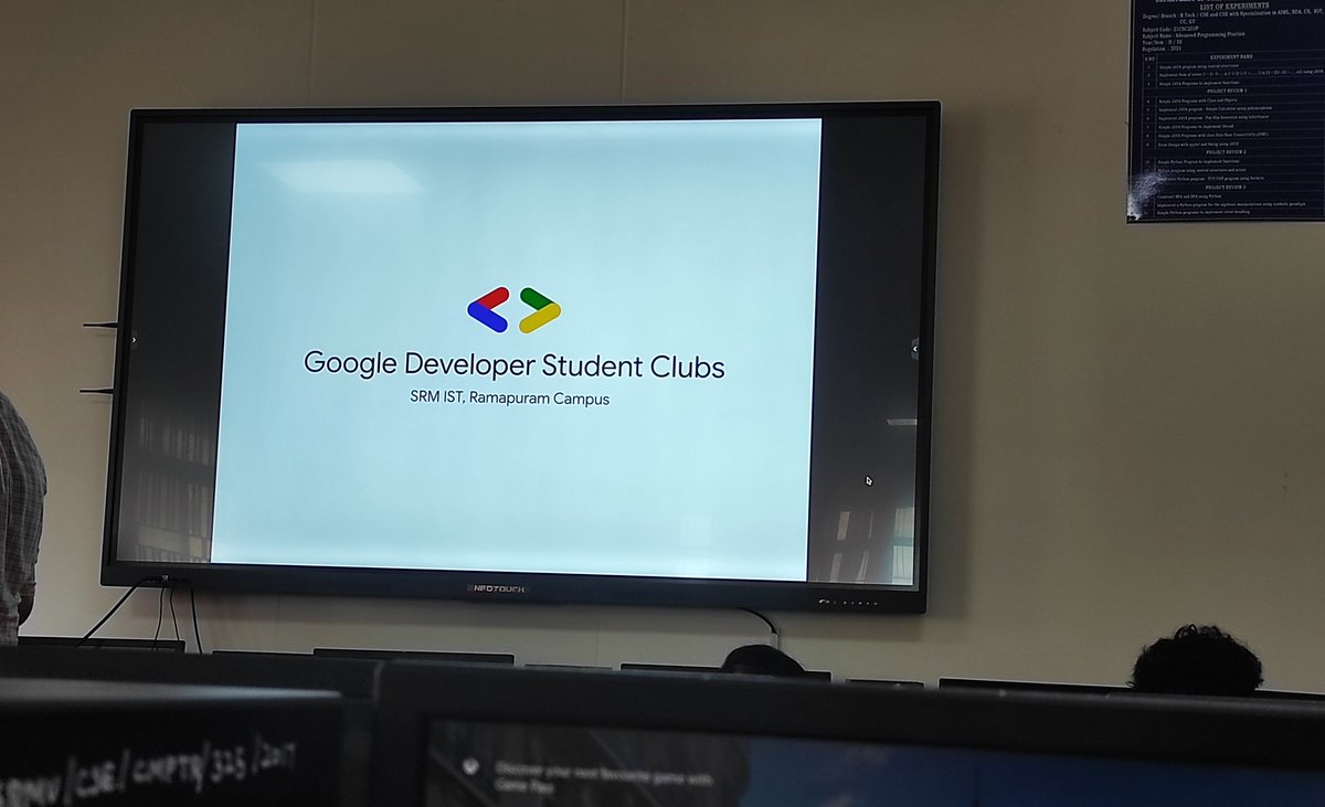 SundaramOfc's tweet image. Here at Stealth Craft @gdscsrmrmp

Diving deep into the world of ethical hacking at the Stealth Craft workshop! 🛡️💻 Learning about the latest techniques to protect our digital world. Thanks to Google Developer Student Clubs SRM IST Ramapuram for this opportunity  @gdscsrmrmp