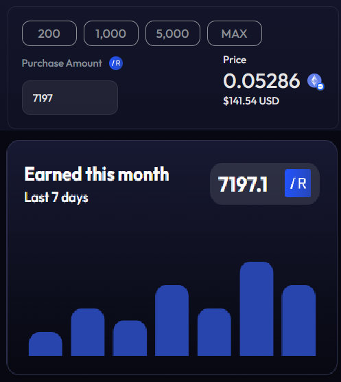 ChefDaddy_'s tweet photo. GM EVERYONE!! 

I've made 7197 $REACH ($140usd) in a month. 👀

STOP farming USELESS tickers for BS "airdrops" that you need to "claim" anyway...

Start earning TODAY!!👇Code - chefdaddy
https://t.co/7uSbFNsBei